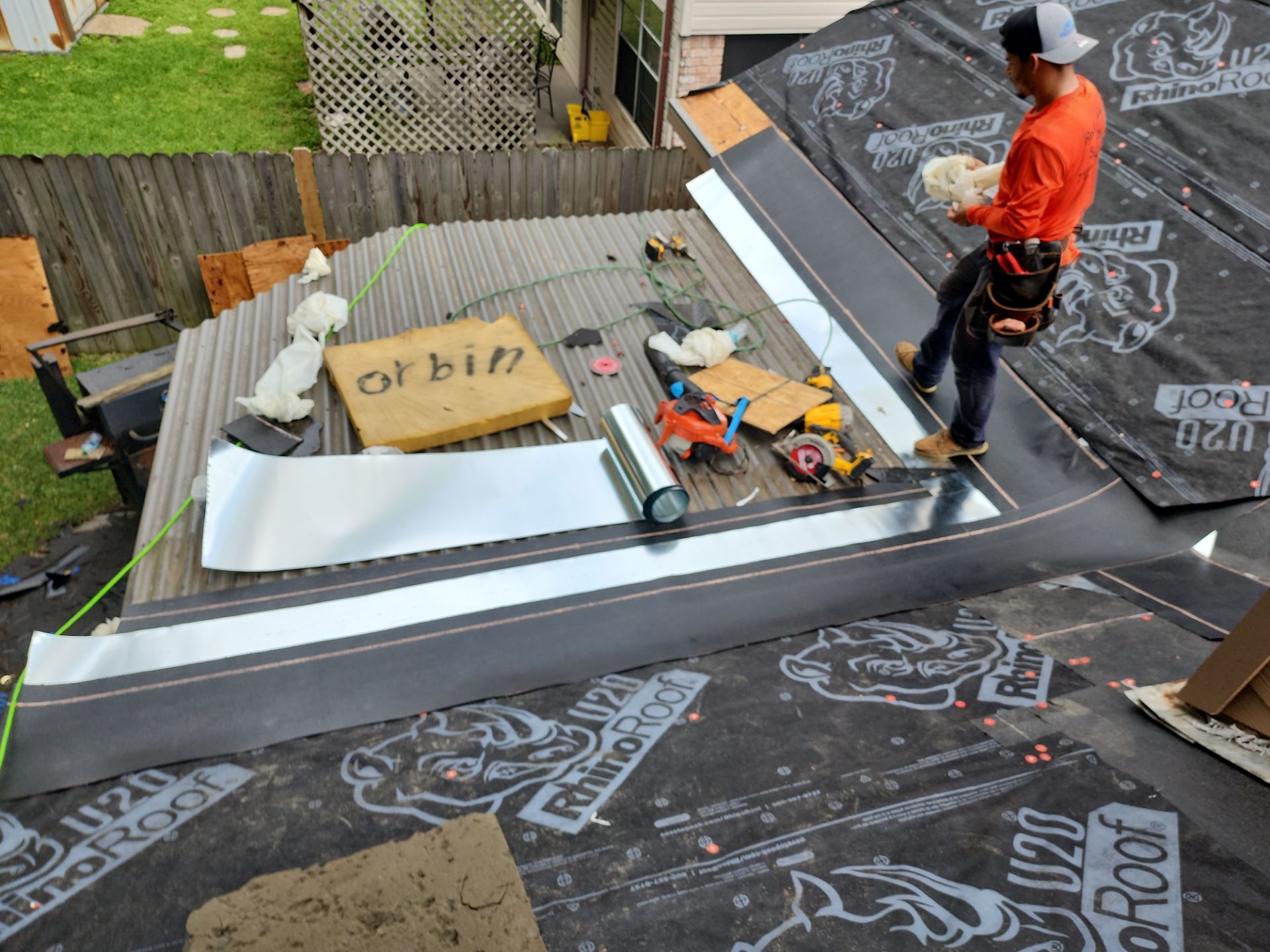Residential Roofing Repair using Owen's Corning Duration (Lifetime) Shingles by Roof Repair Company