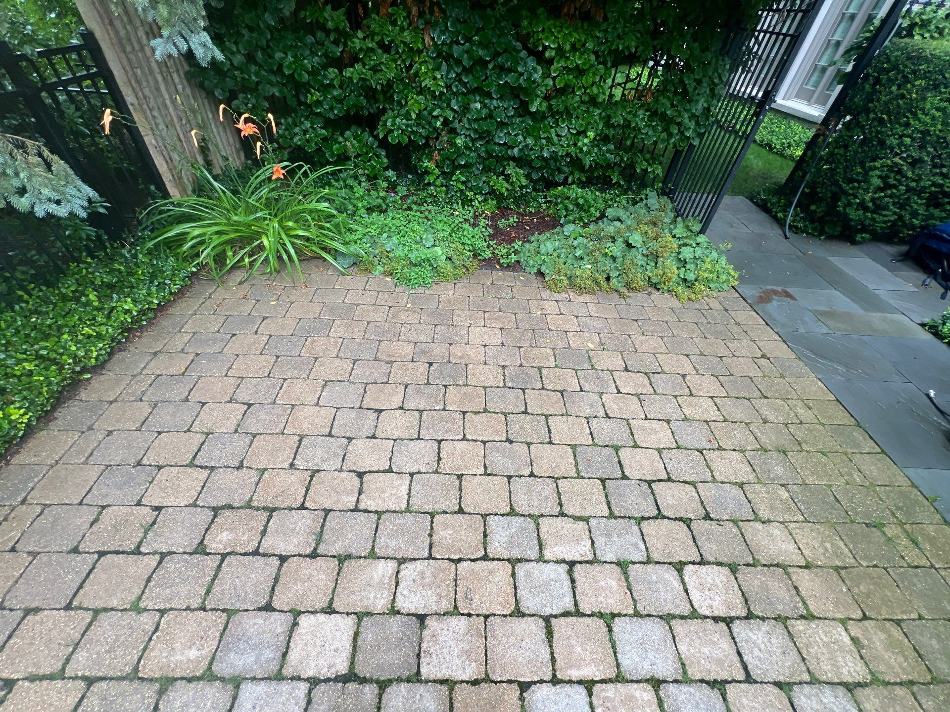 Brick paver clean, sand and seal.  using Surebond SB-1300 by Northern Power Washing LLC.