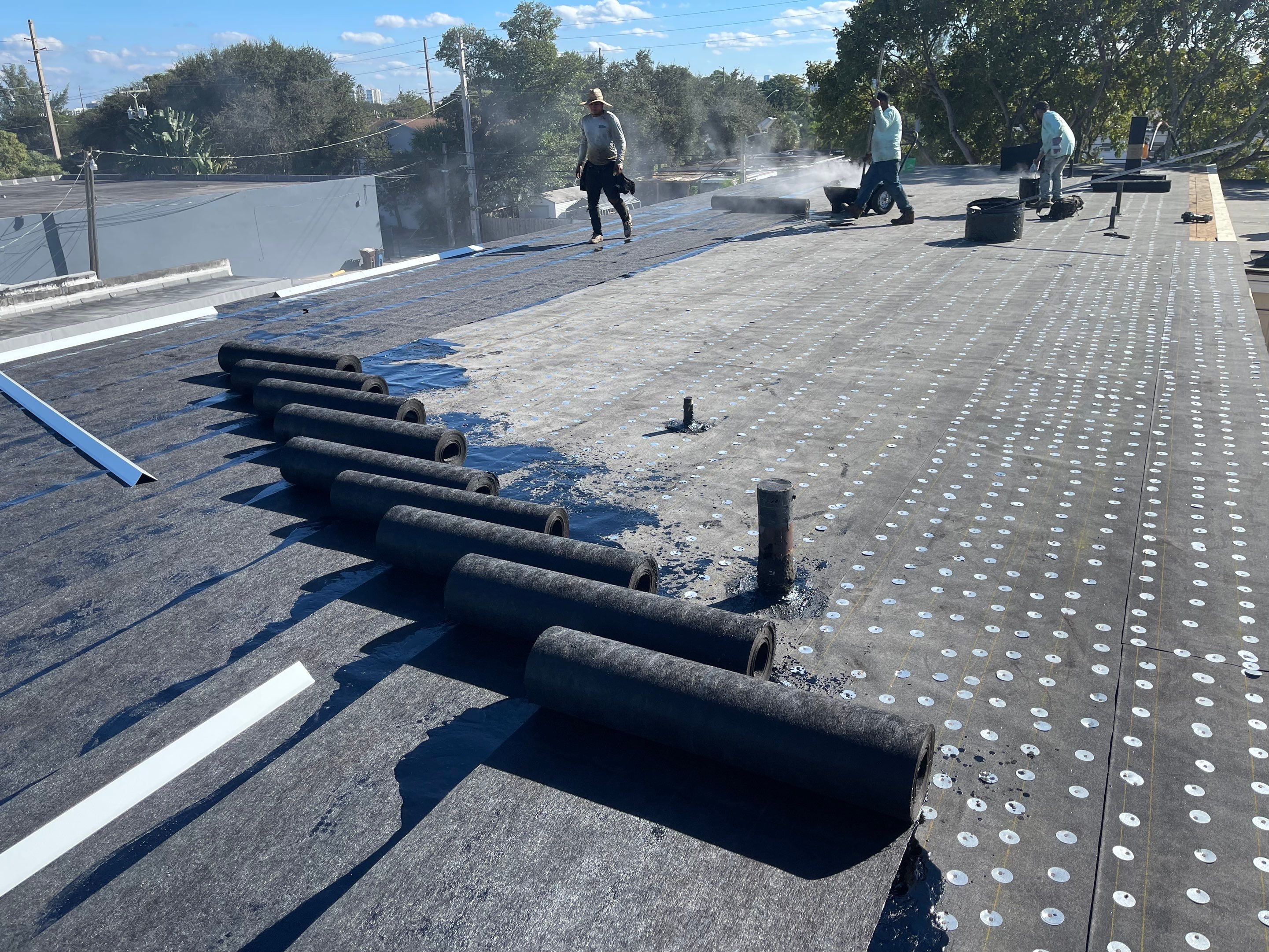 Hollywood Blvd., Hollywood, FL by G&J Roofing 