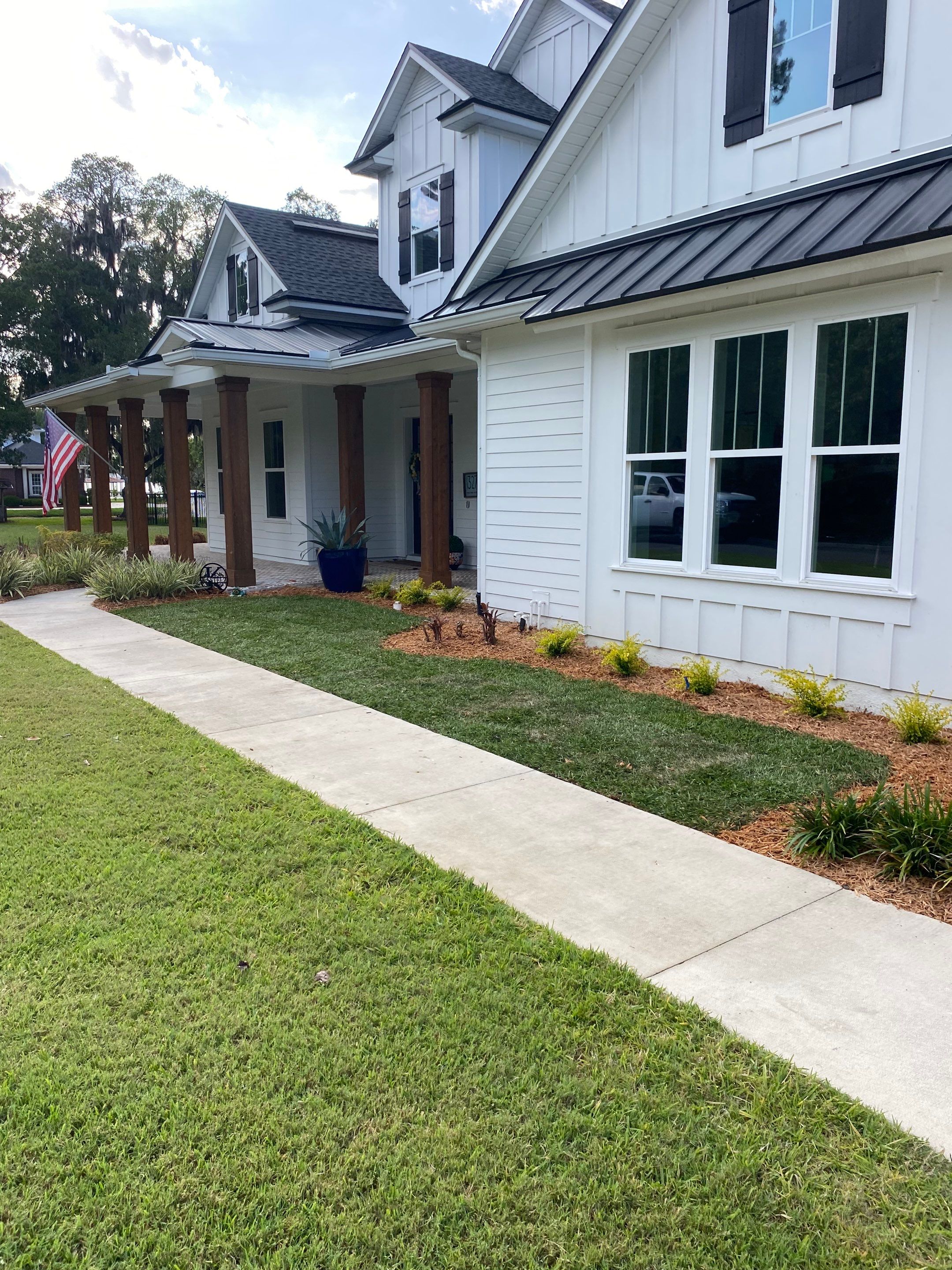 Residential | Clean-Up, Sod & Rock Installation by ProGreen Services