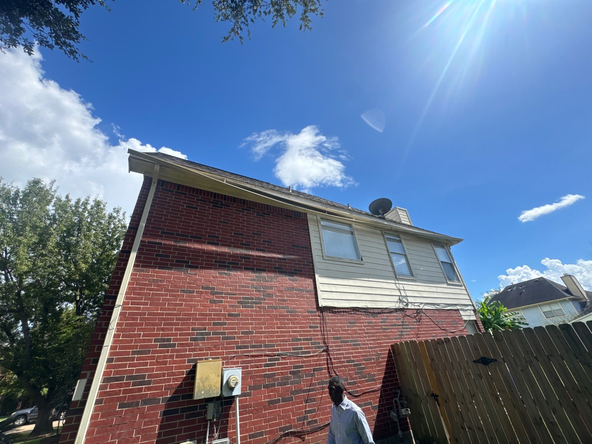 Gutter & Fascia board replacement by Associates Roofing Unlimited