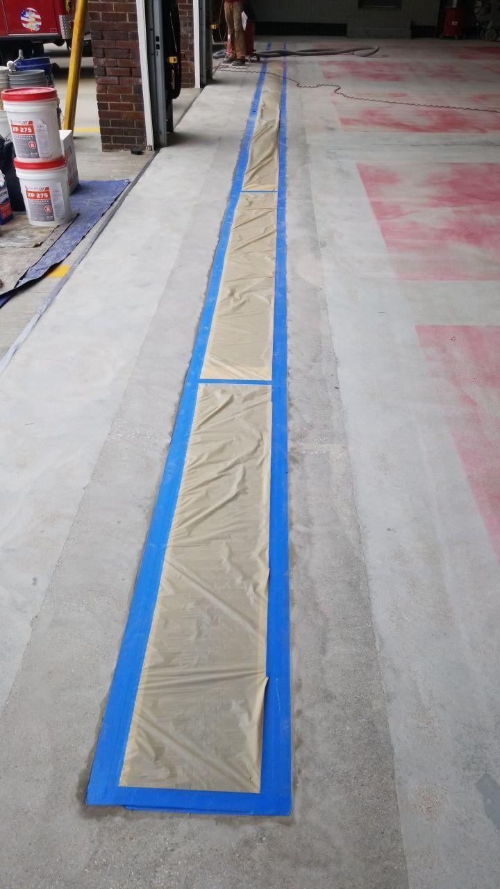 Dover Firehouse with their new Smoke Floor! by Spectrum Painting, LLC