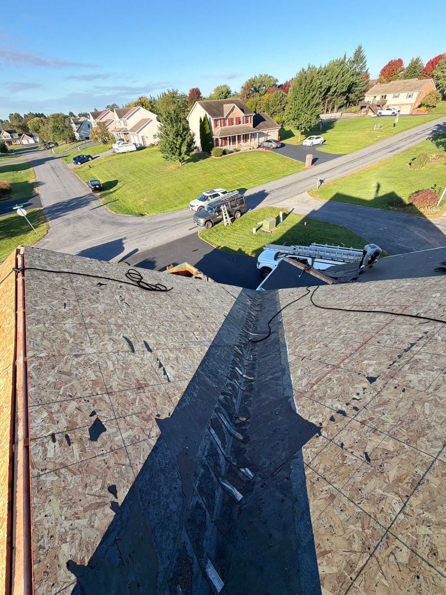 Residential Roof Installation Featuring GAF Timberline HD Shingles in Chambersburg by Teflon Roofing