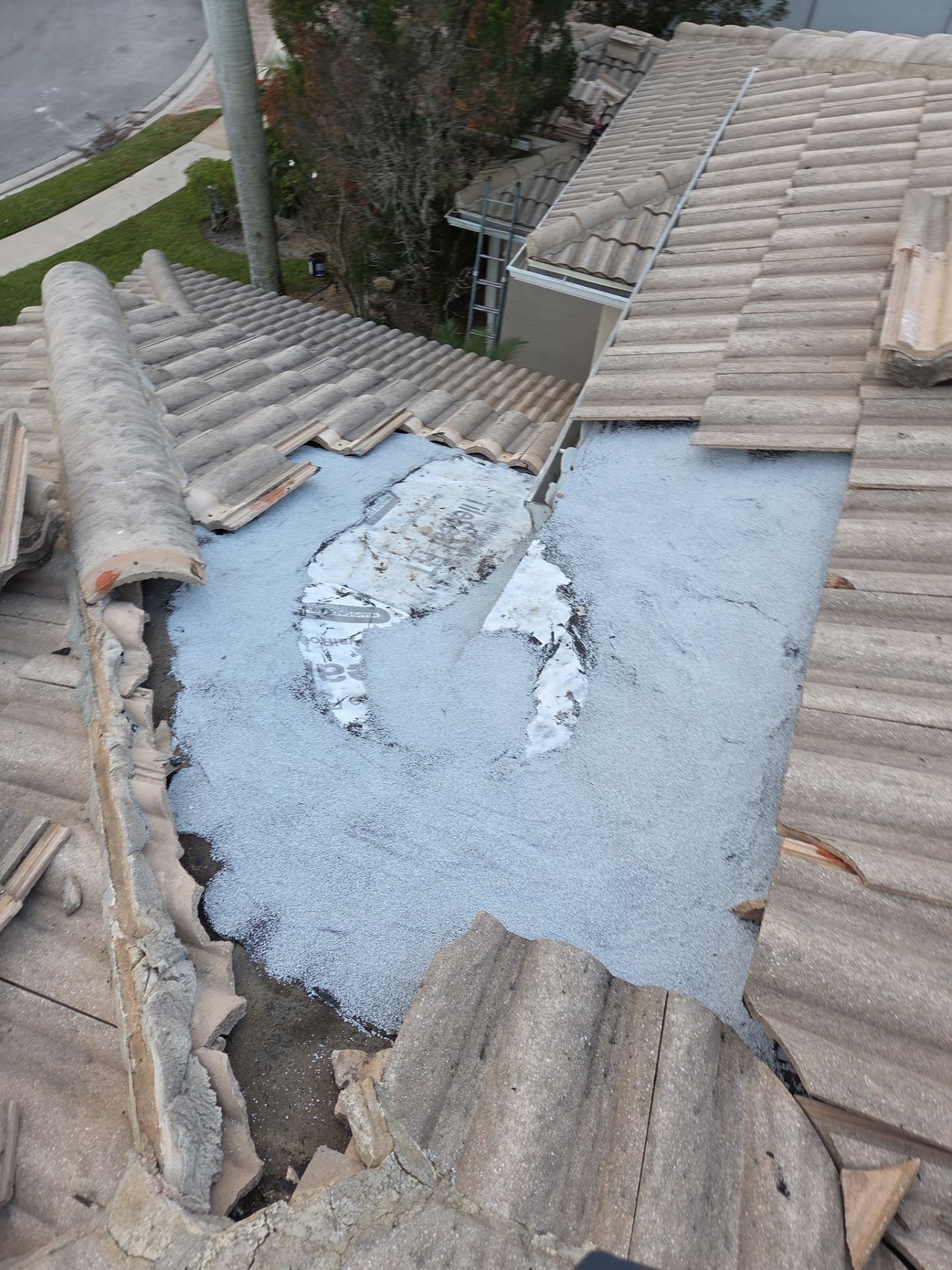 Concrete Tile Roof and Fascia Repair in Boynton Beach by Aastro Roofing