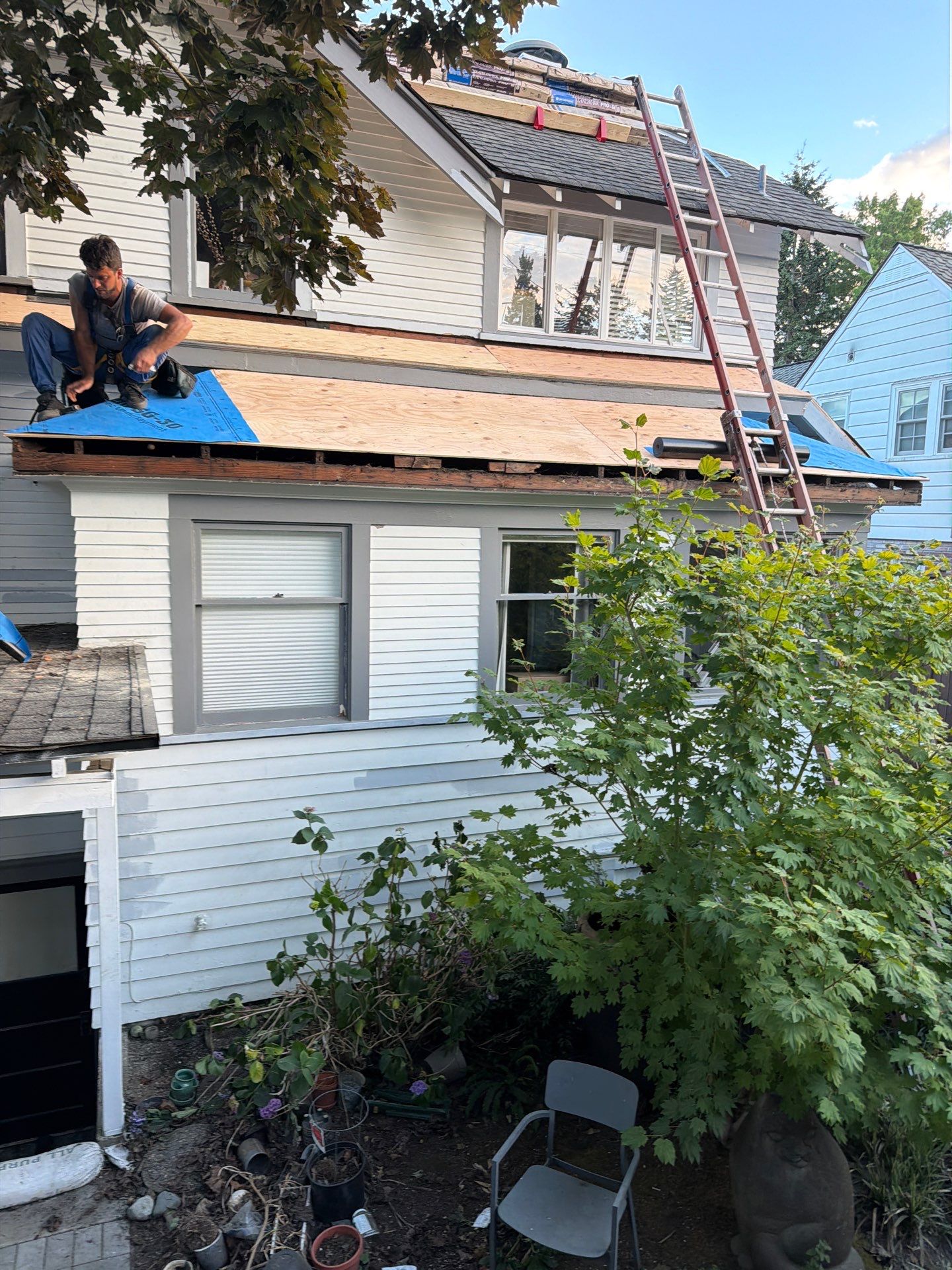 Residential Roofing Installation using GAF HDZ Shingles by Roofing Formula LLC