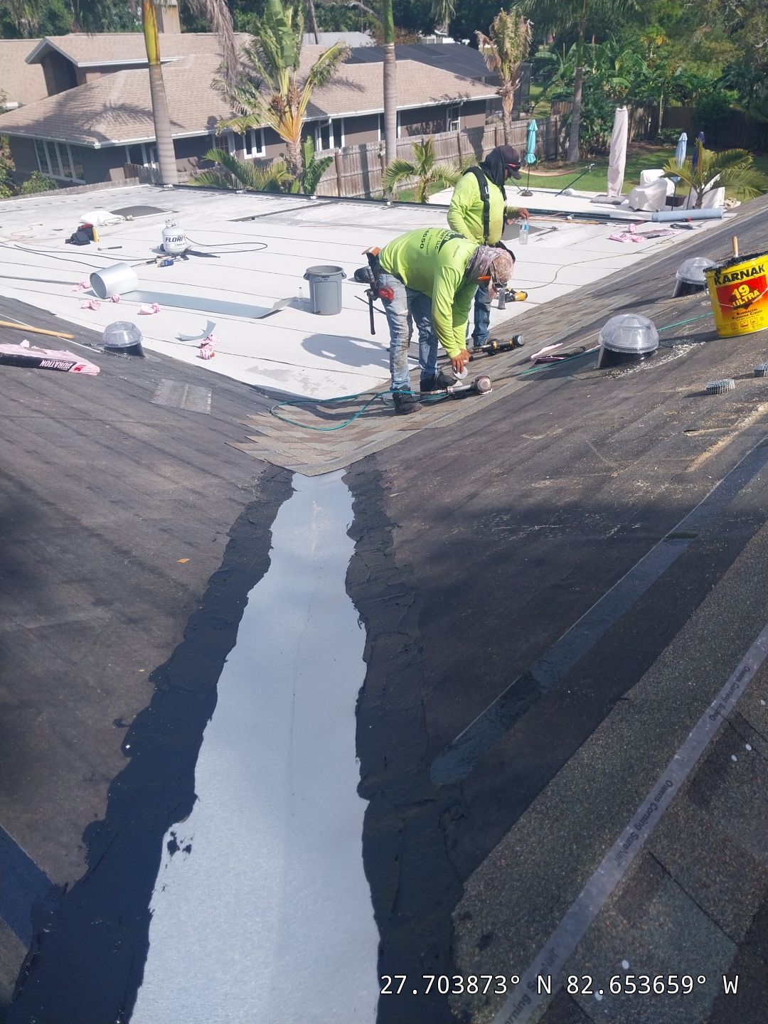Project in St. Petersburg 33705 by Mitchell Roofing Company LLC 