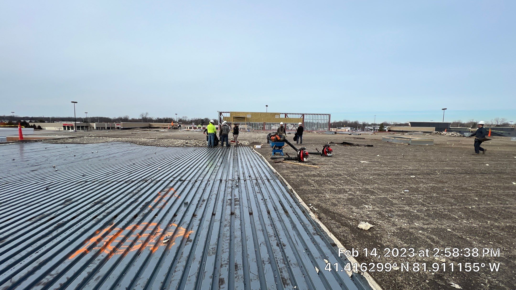 North Olmsted Ohio TPO Roof Install by Gold Star Roofing LLC 