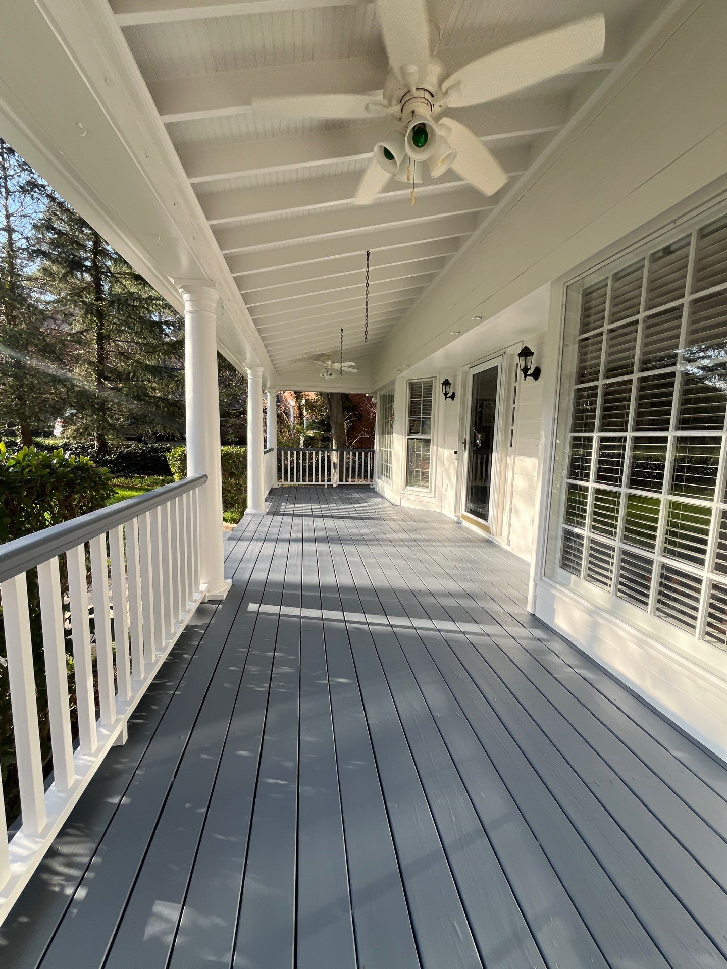 Marietta James Hardie Siding Installation, Rotted Wood Replacement, Exterior Painting, and Deck Stain using Sherwin Williams SuperDeck SOLID Stain by Nelson Exteriors