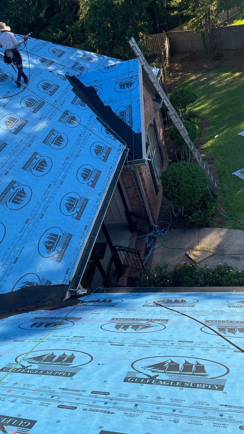 Residential Roofing Repair using Roof Replacement by American Roofing & Construction LLC