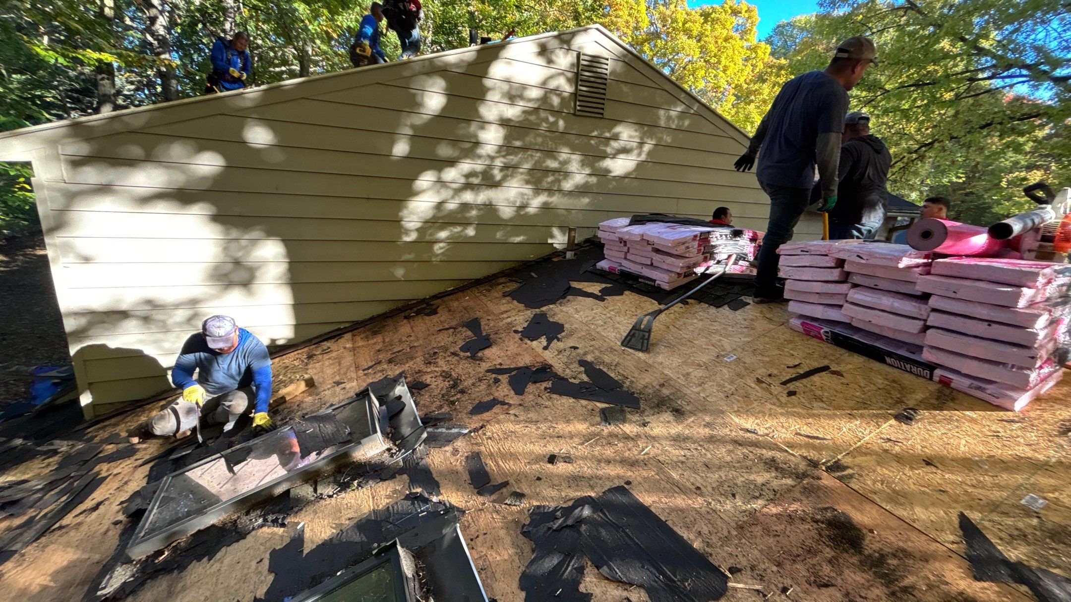 Roof Replacement using Owens Corning Driftwood by 180 Contractors