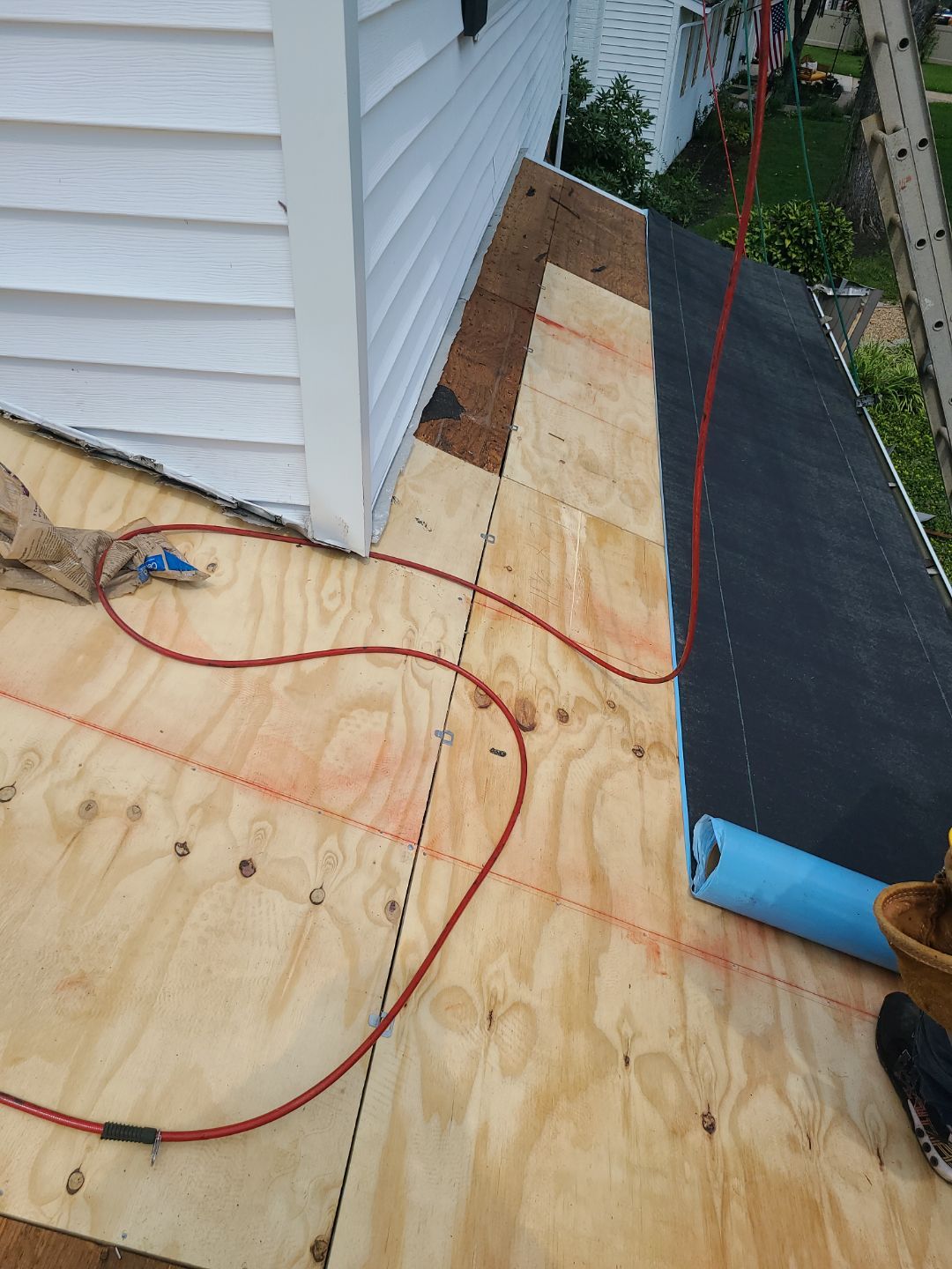 Burke: Residential Roof Installation with CertainTeed Landmark Pro Designer Shingles in Max Def Charcoal Black by RM Banning, Inc.