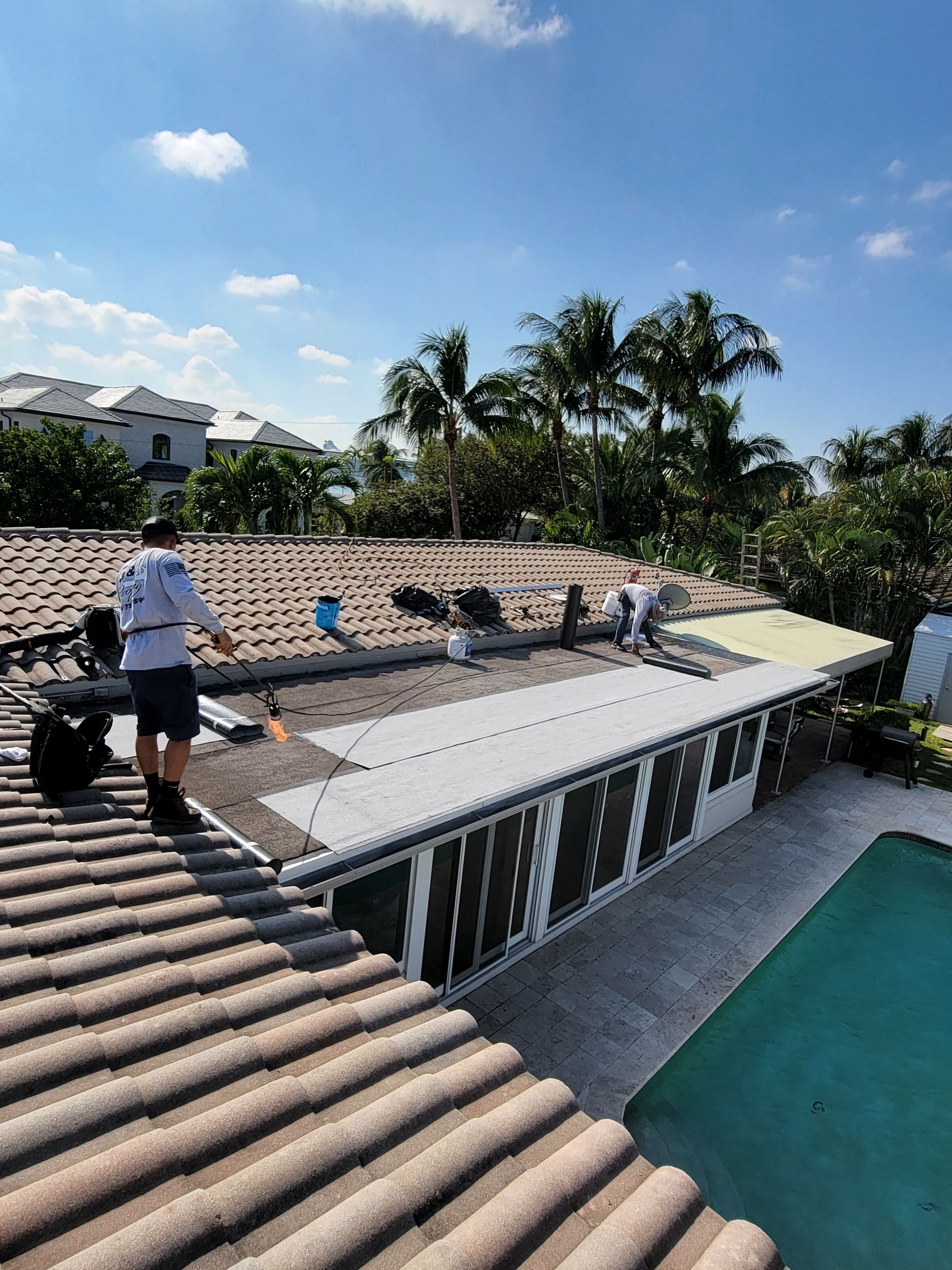 Inlet Dr., Fort Lauderdale, FL by G&J Roofing 