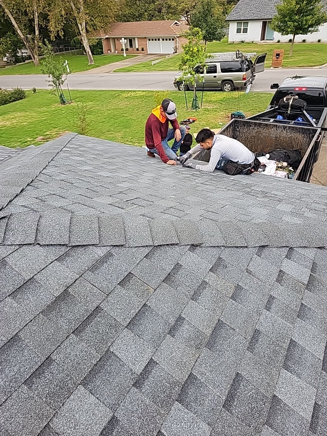 Residential Roofing Installation using Atlas Pinnacle Austin TX by Lighthouse Contractors