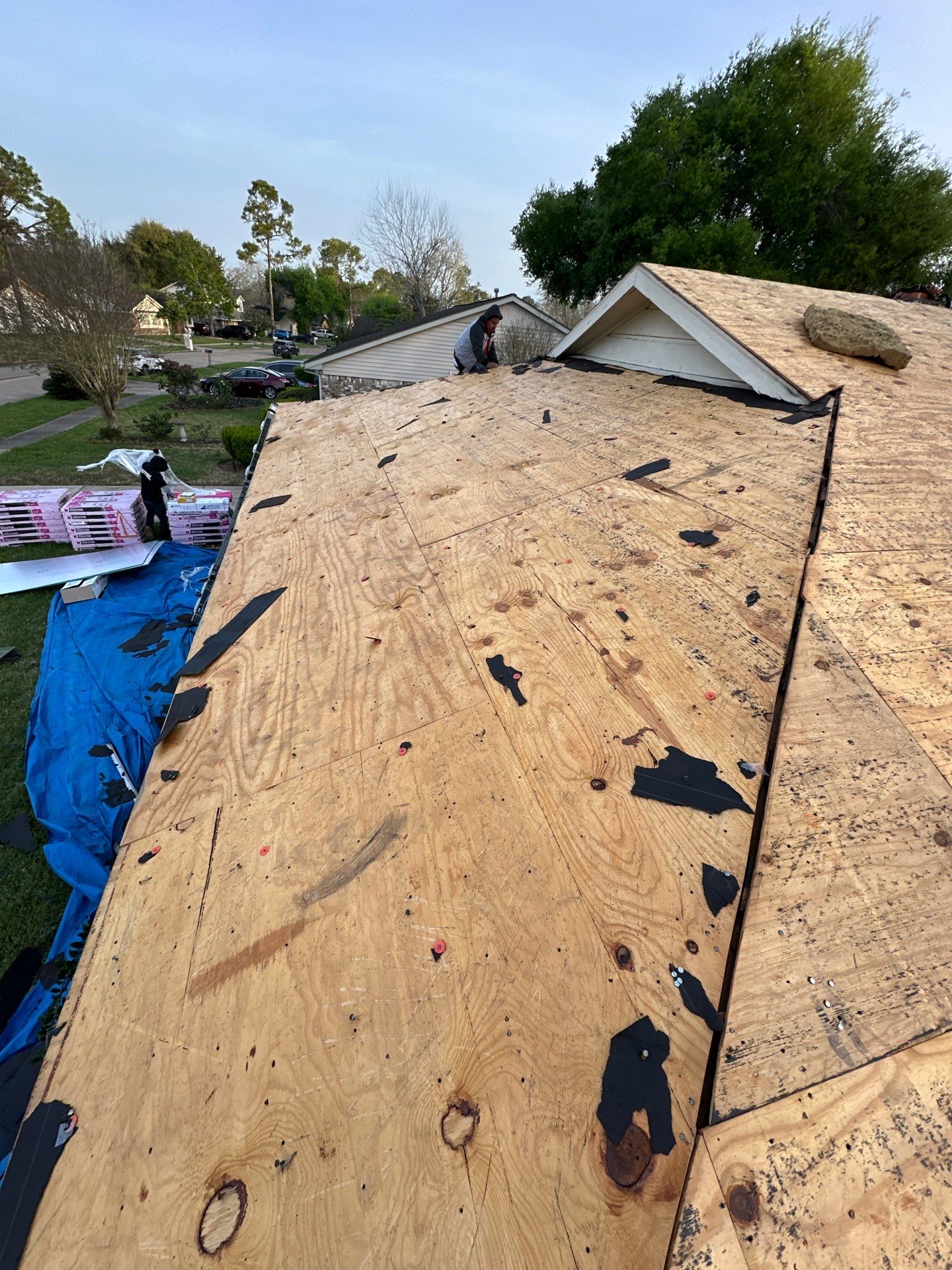 Project in Houston by Motion Roofing