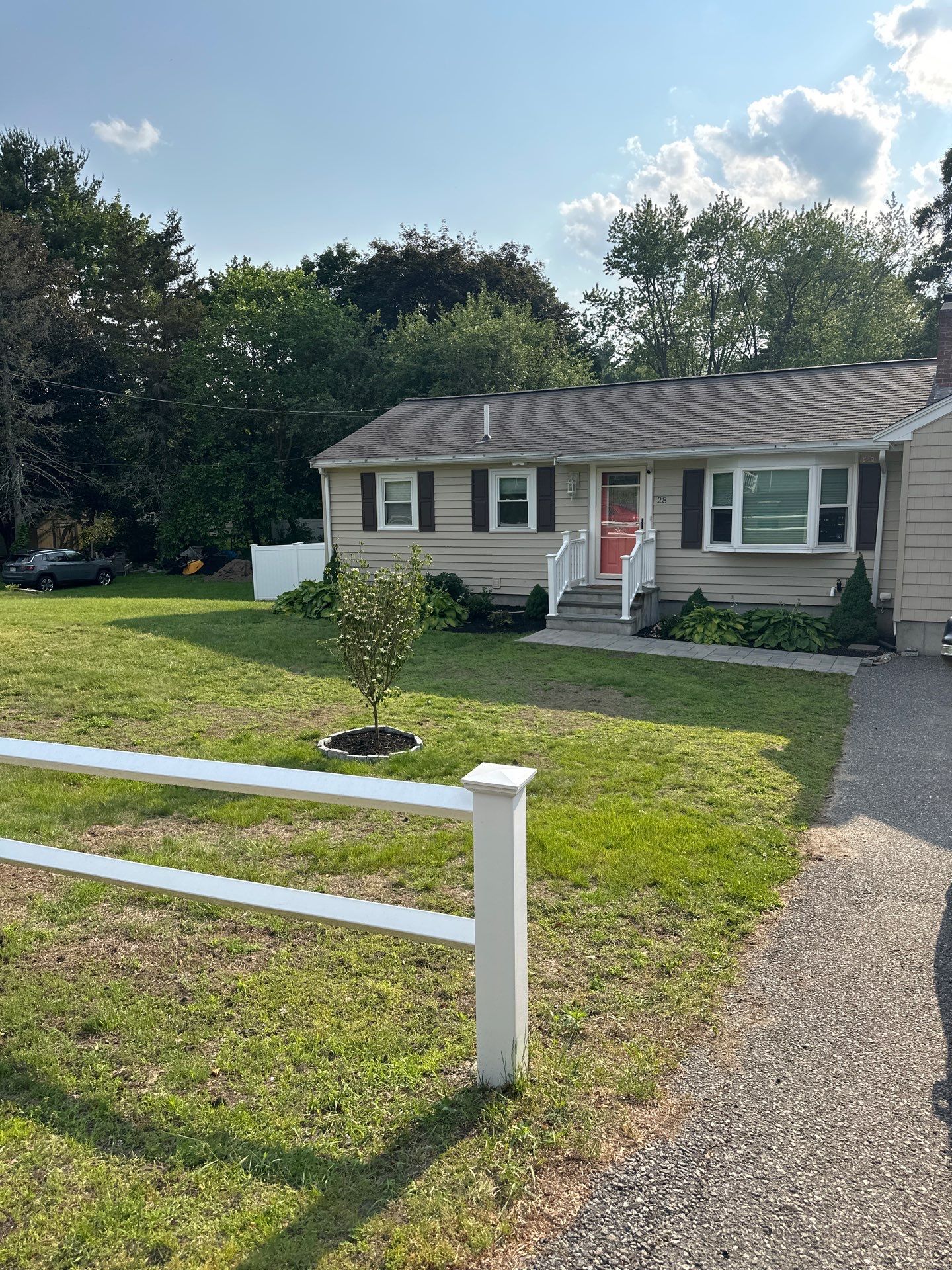 Full Roof Replacement & Chimney Repair – Onyx Black, MA by Mighty Dog Roofing of Greater Middlesex County