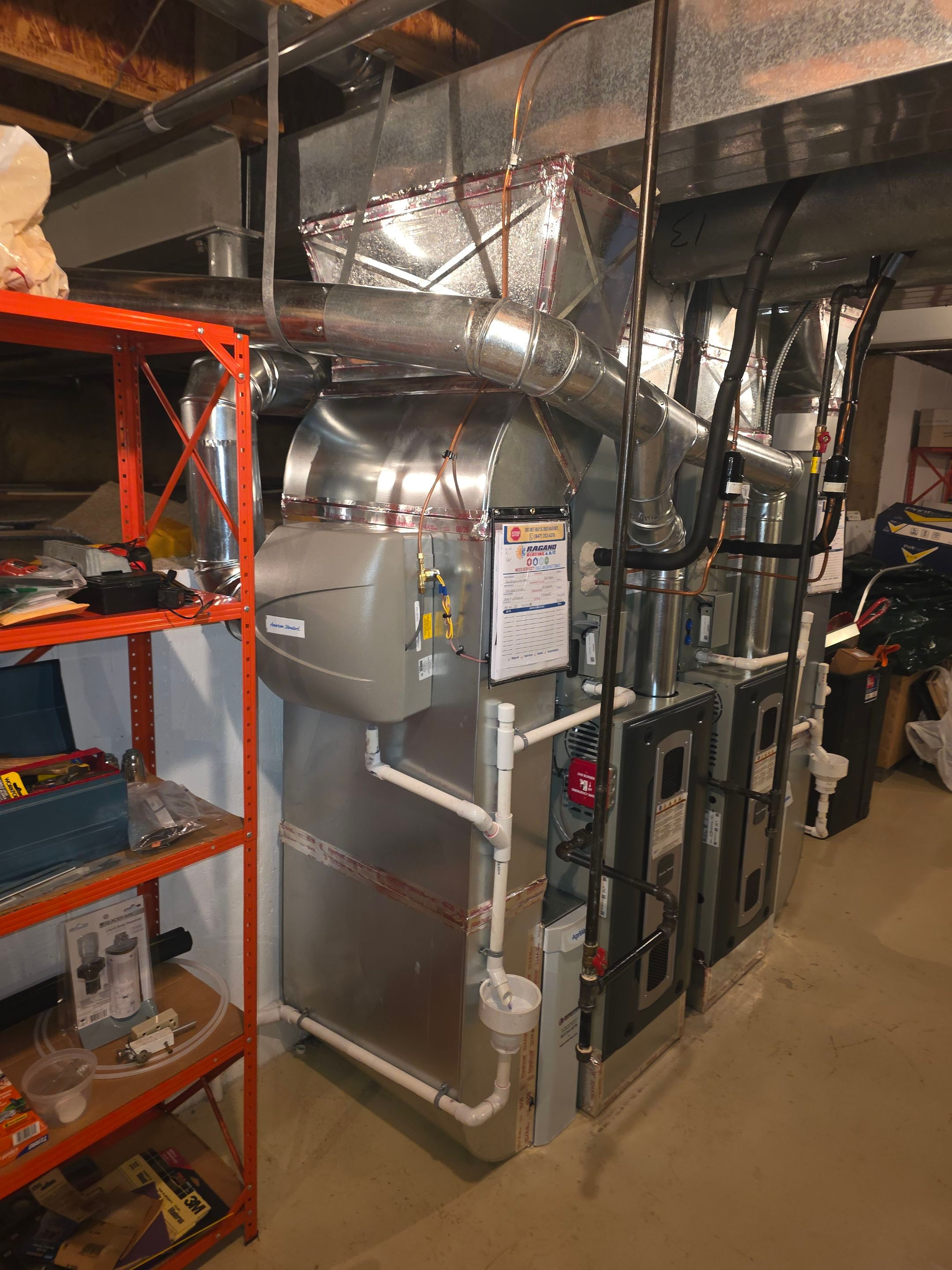 American Standard Furnace & A/C - 2 Systems by Ragano Heating & Air Conditioning Inc
