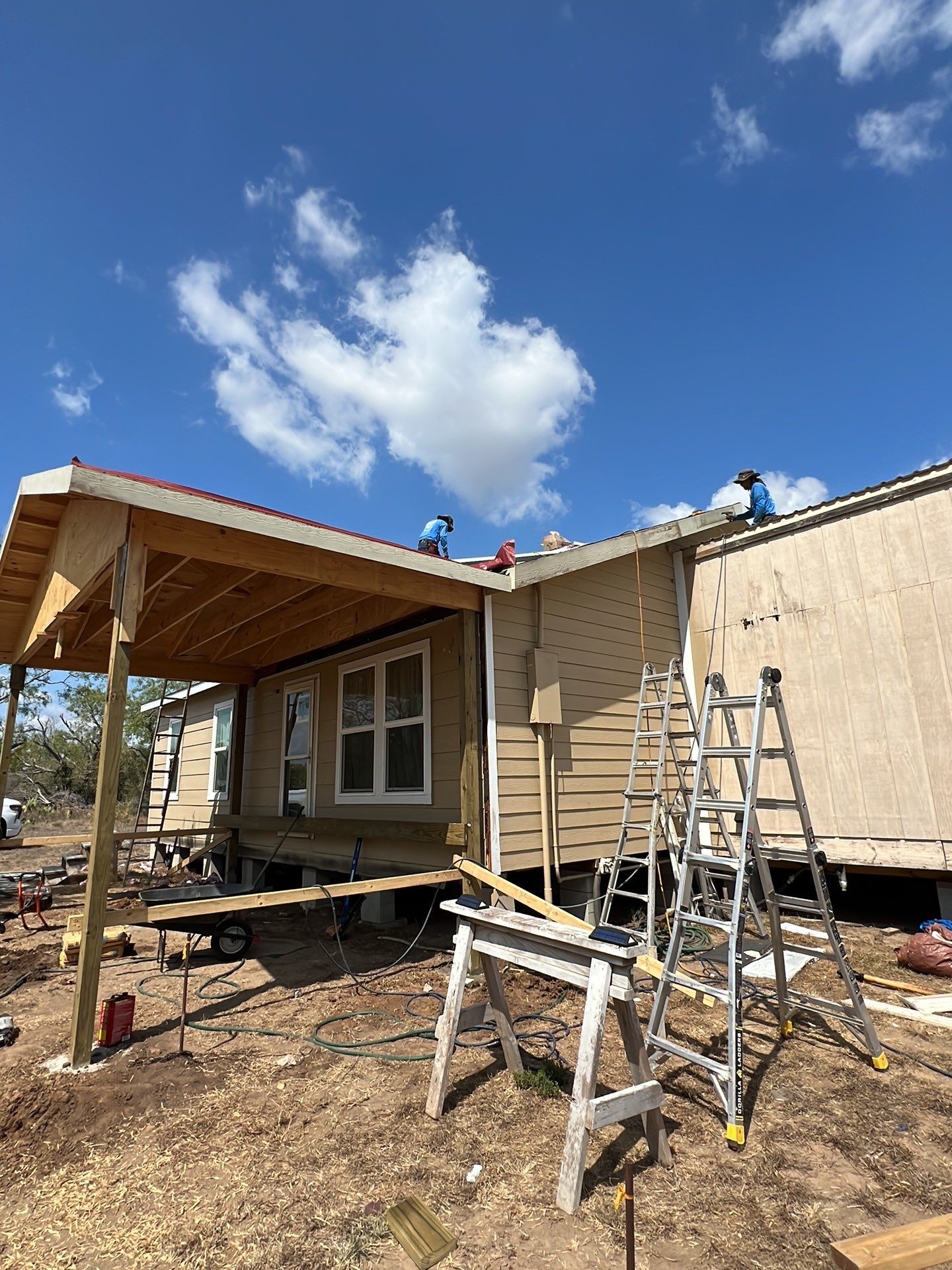 Front Porch Sitt'n by Bayfront Roofing and Construction
