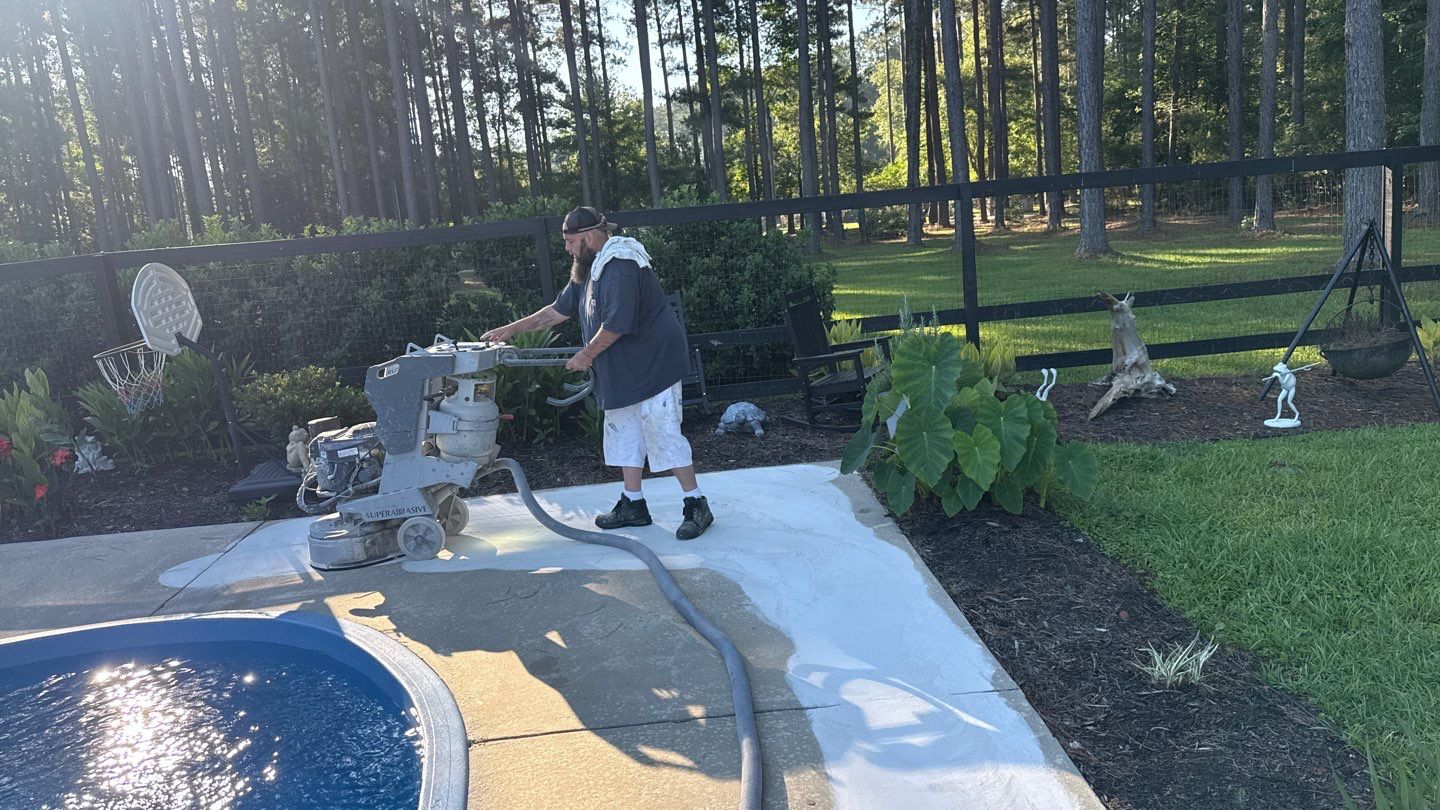 Pool Deck by Innovative Concrete Coatings 