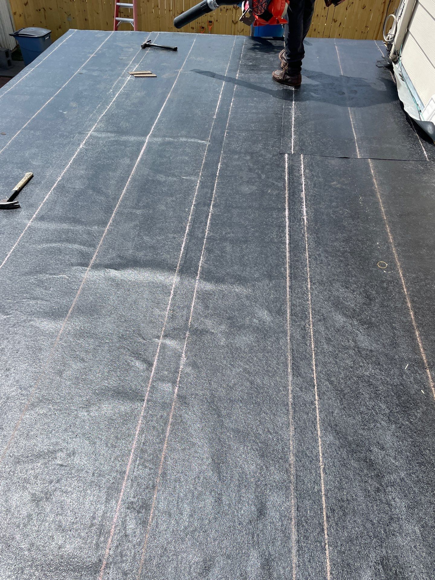 Residential Roofing Installation using Owen's Corning Duration (Lifetime) Shingles by Roof Repair Company