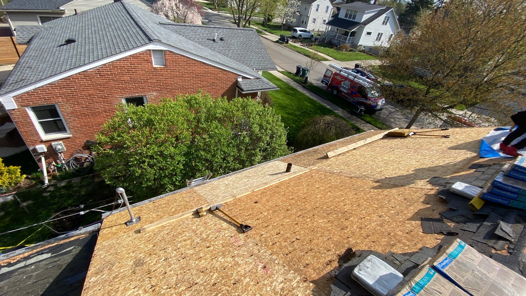 Roof Replacement using CertainTeed Landmark by 180 Contractors