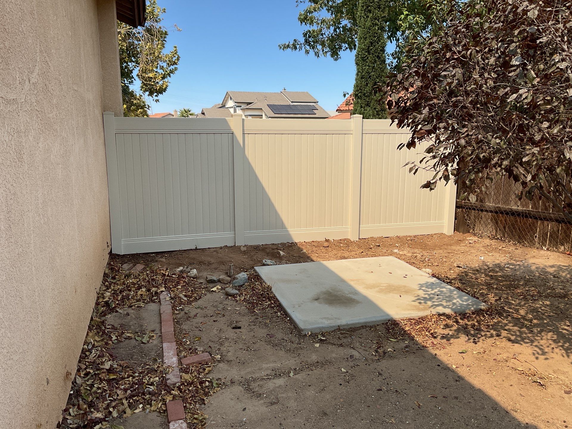 Fence Installation using Vinyl by Fence Guys Inc.