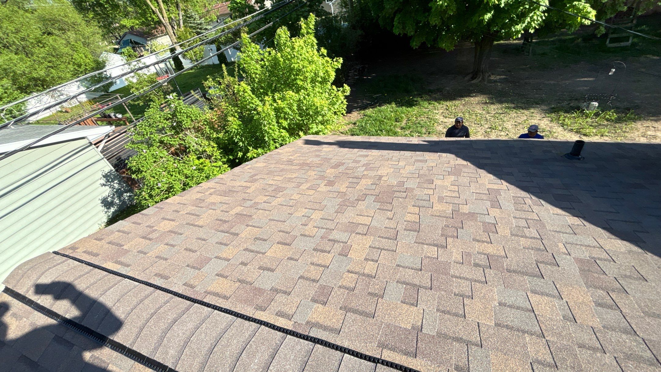 Roof Replacement using Owens Corning Teak by 180 Contractors
