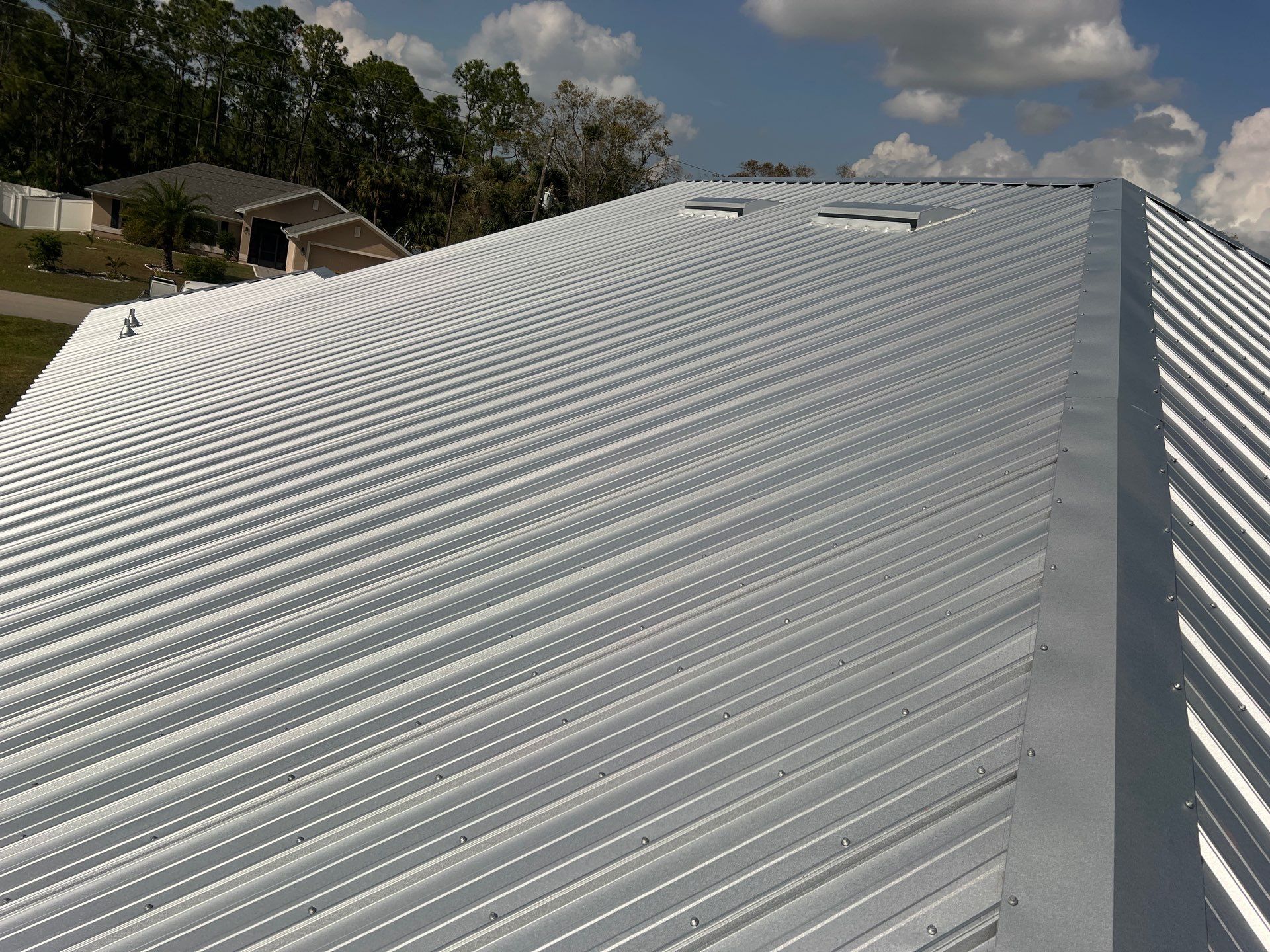 Metal Roof Project  by Durabilis Roofing INC