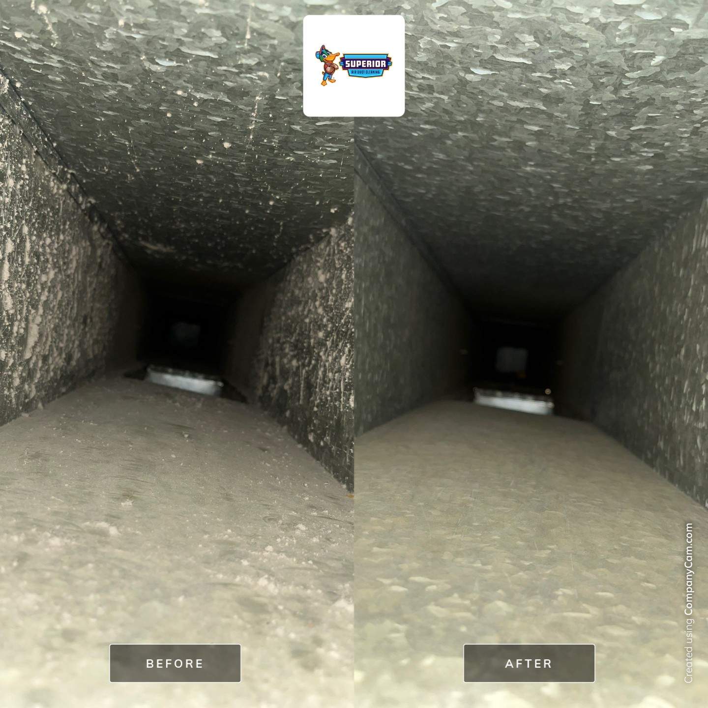 Air Duct Cleaning With a Vacuum Truck in Allison Park, PA. by Superior Air Duct Cleaning