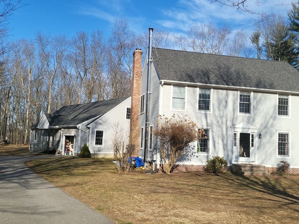 Residential Roofing Installation using Owens Corning TruDefinition Williamsburg slate by A Plus Exterior