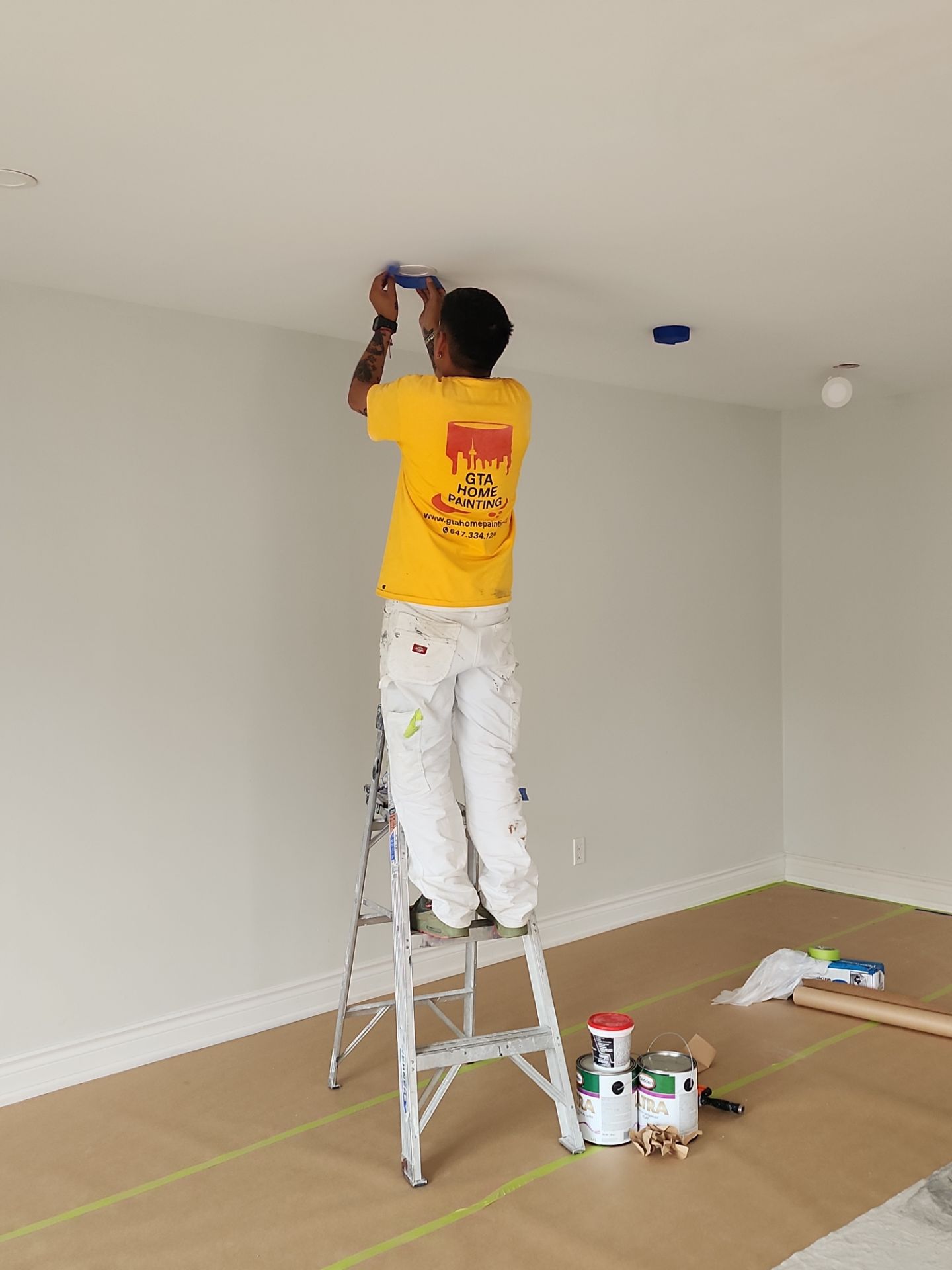 Project in Vaughan by GTA HOME PAINTING