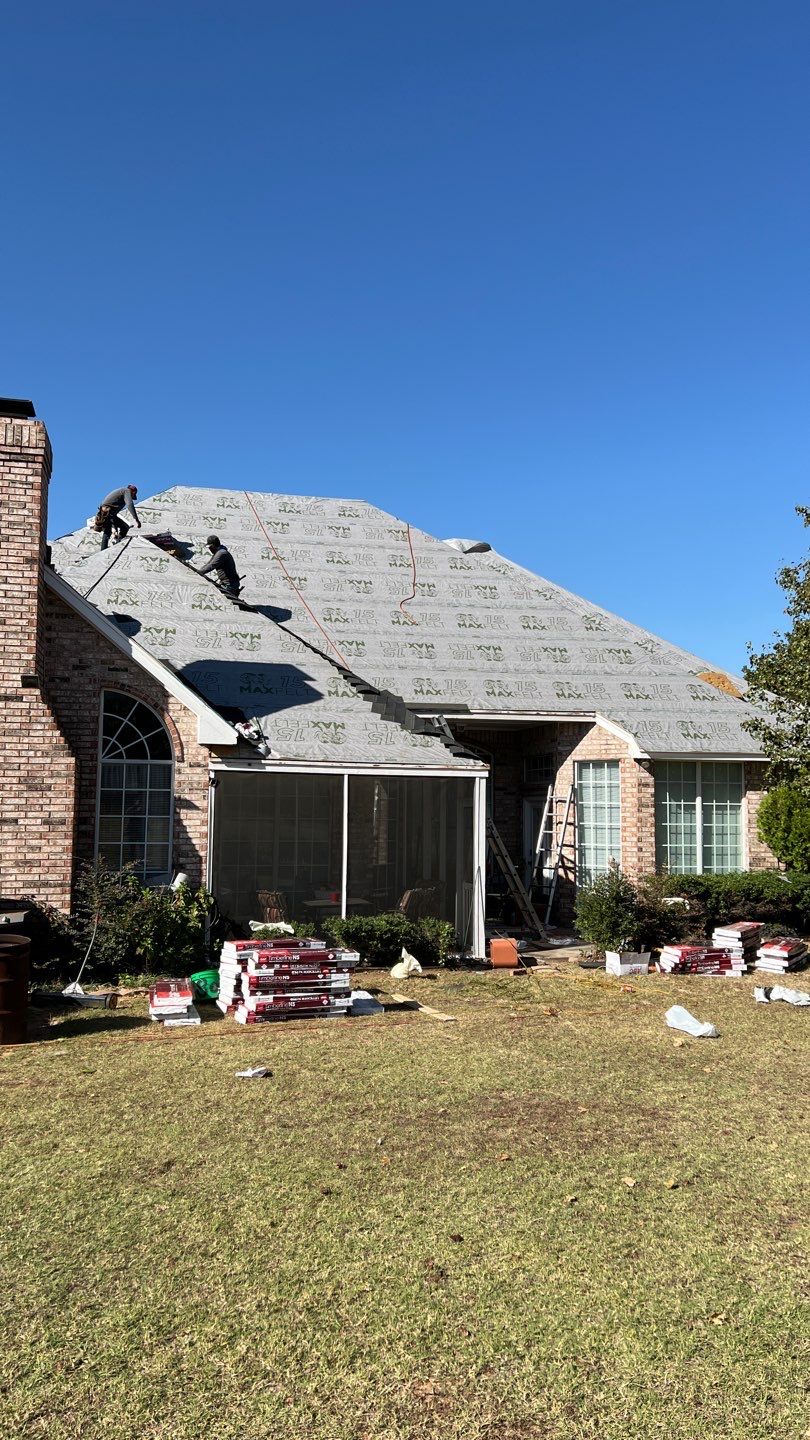 Residential Roofing Installation using GAF Natural Shadow  by A & H Roofing and Contracting