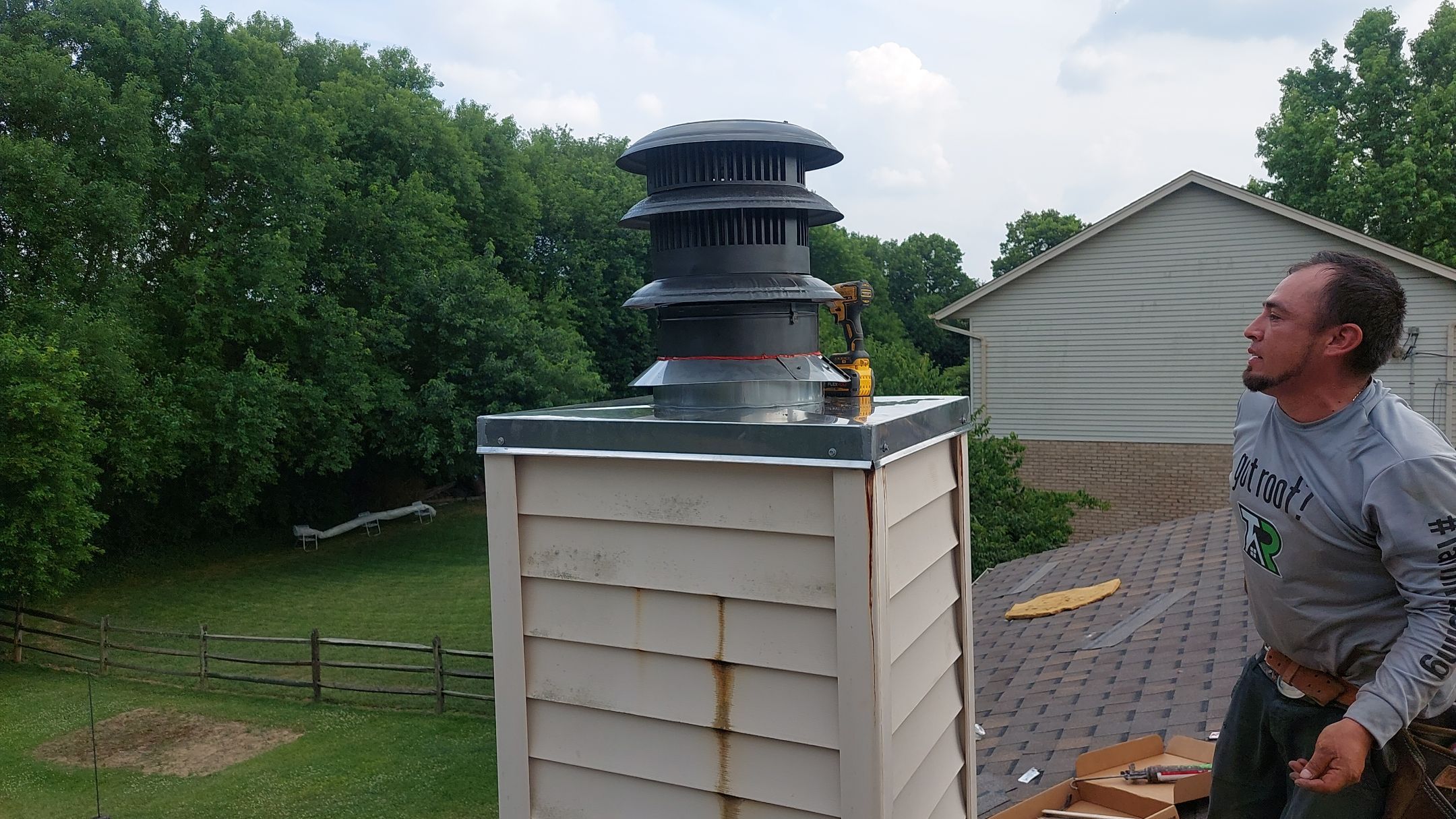 Atlas Weathered Shadow Roof Replacement by Tamlin Roofing