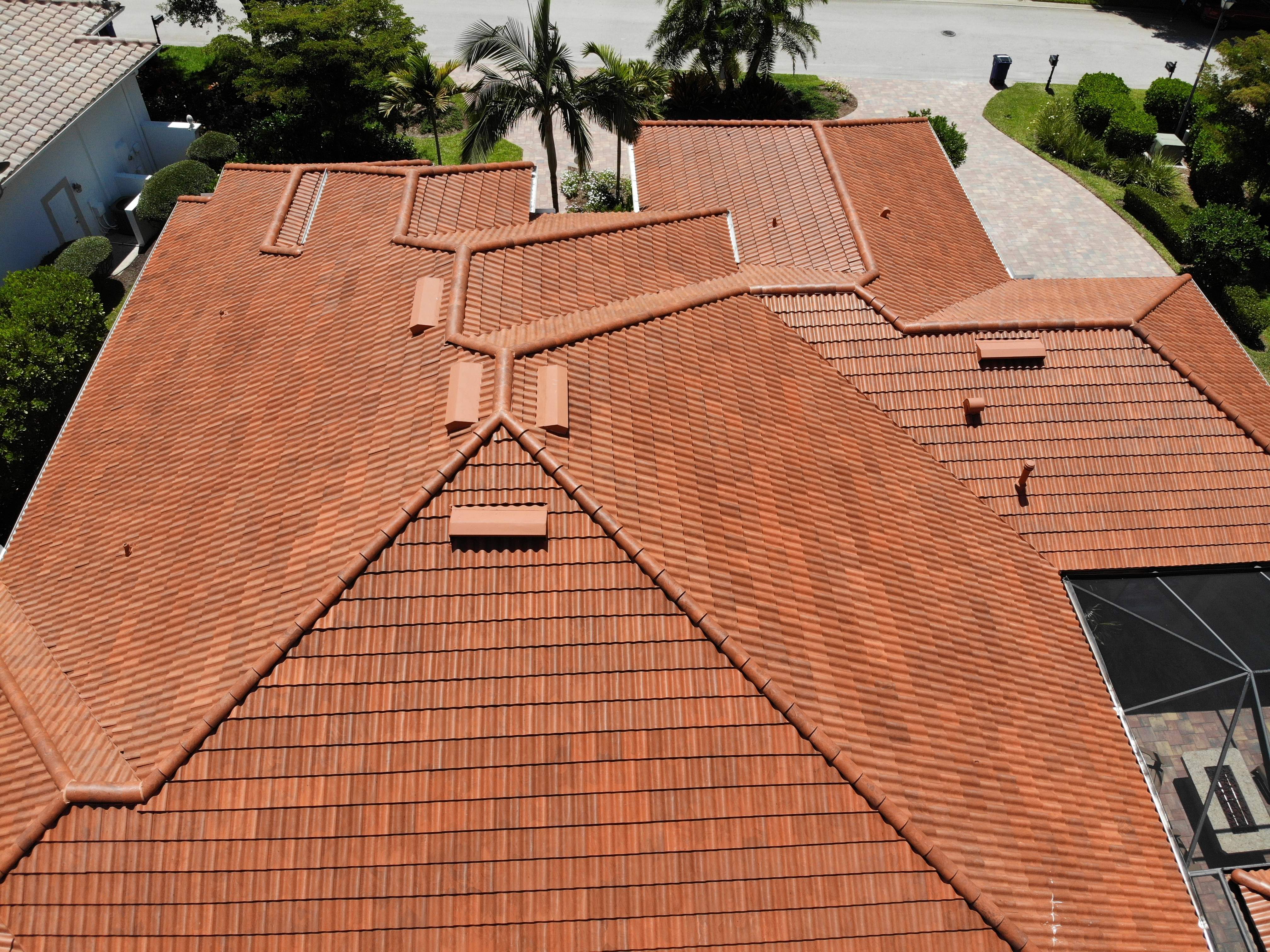 Residential Roofing Installation using Composite Spanish Tile by International Roofing