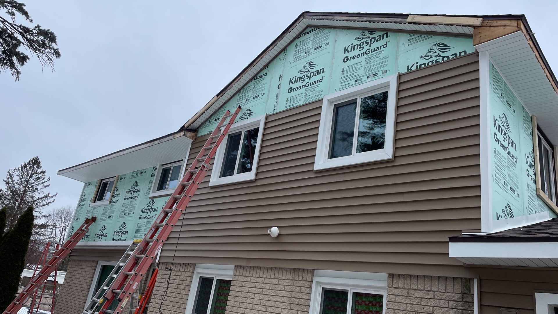 Siding Replacement using CertainTeed Monogram D5 Clapboard by 180 Contractors