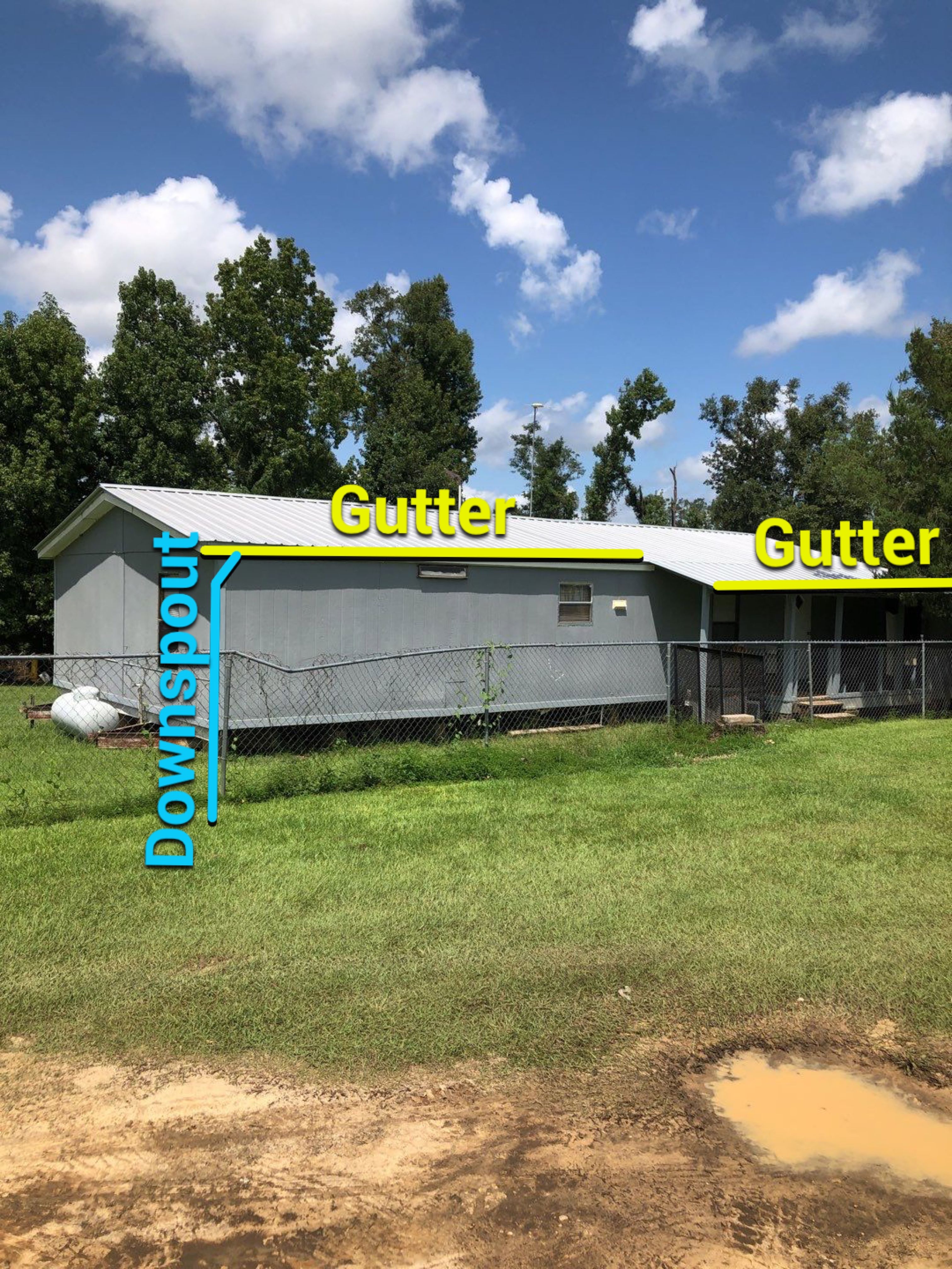 Gutter Installation using K-Style Seamless Gutters by Gutter Professors