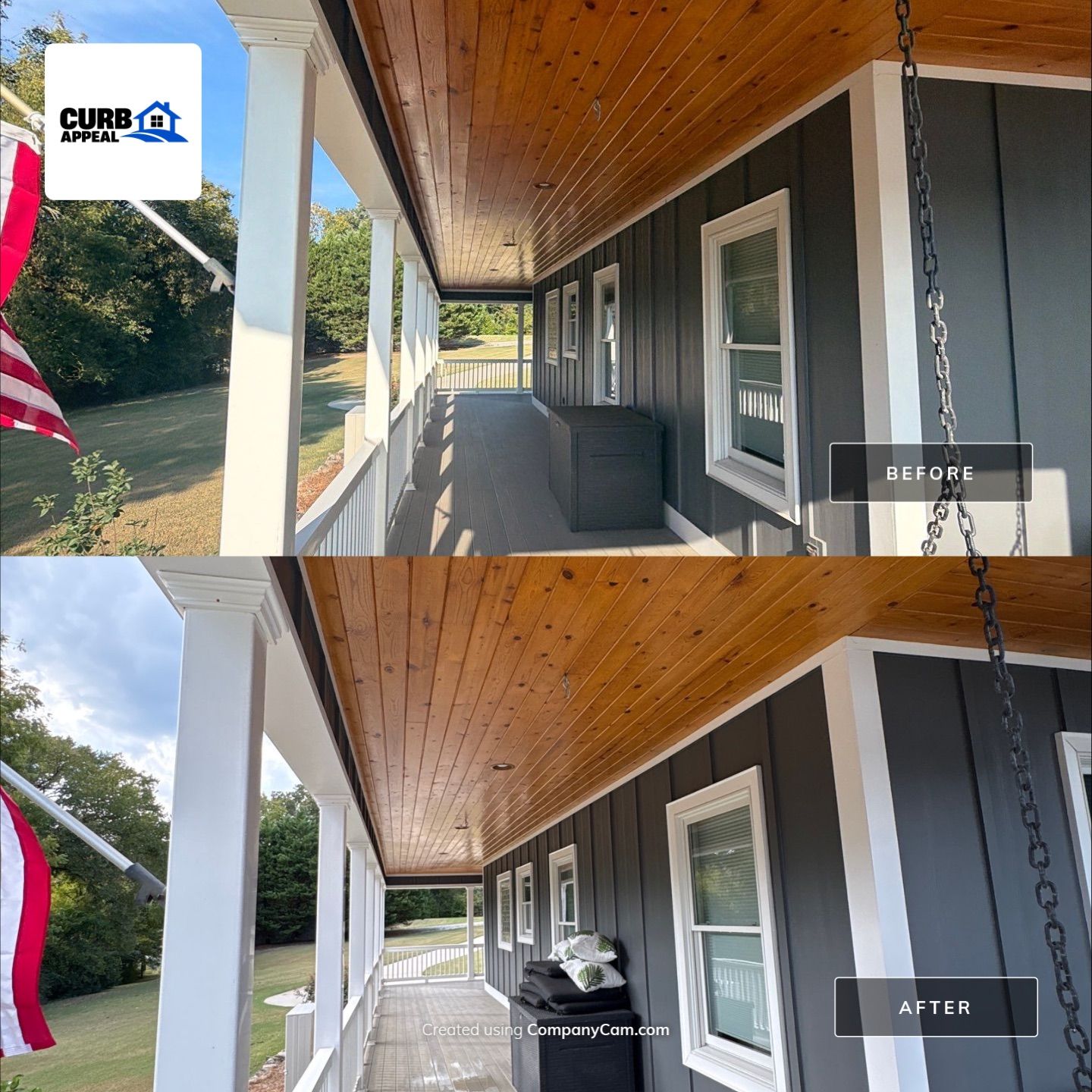 Project in Chattanooga by Curb Appeal 