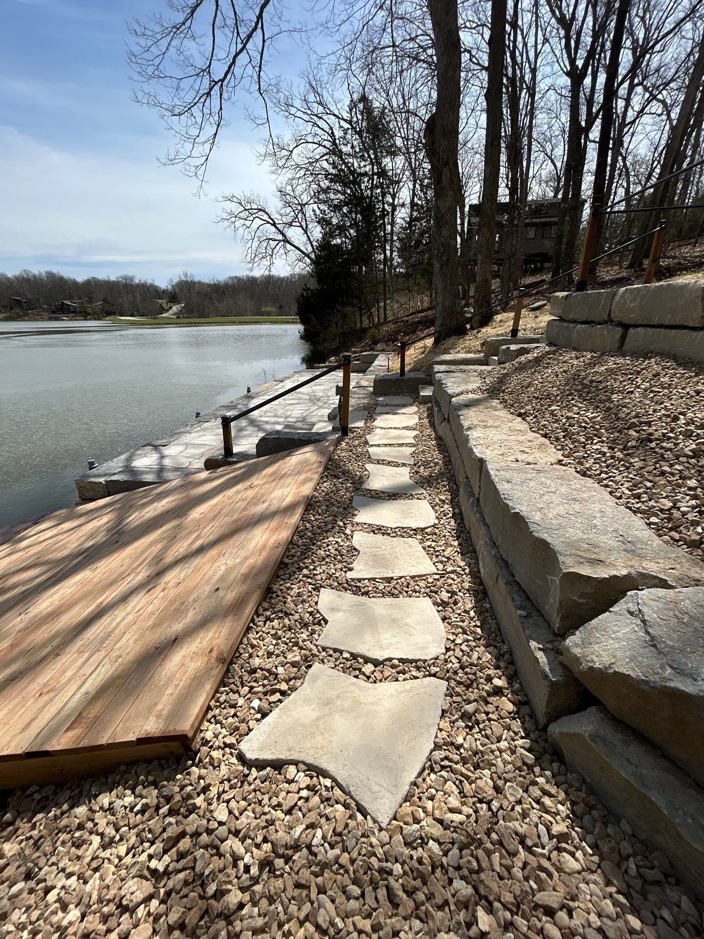 Backyard Renovation by Loch Ness Landscaping, LLC