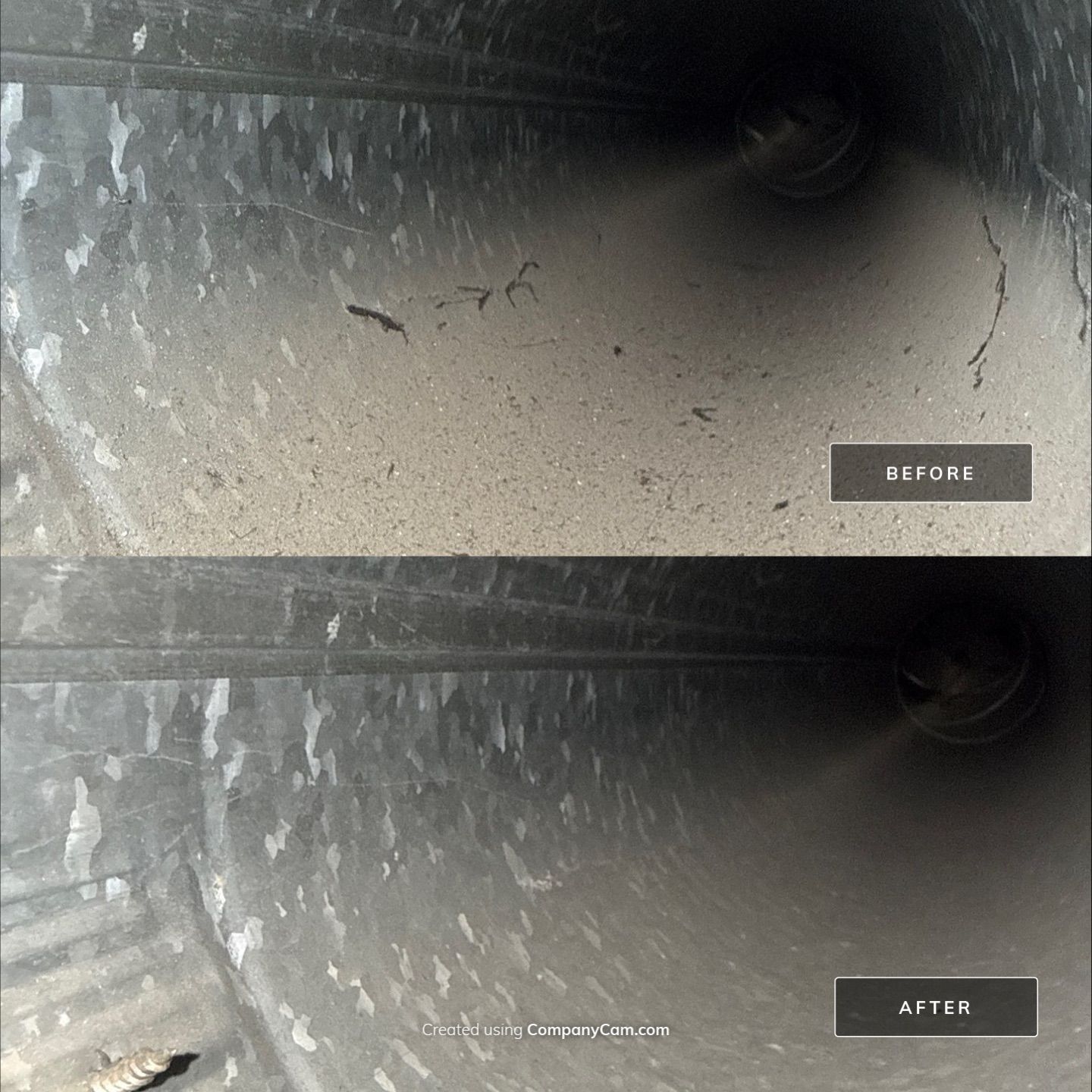 Project in Columbus by Voyager Air Duct Cleaning