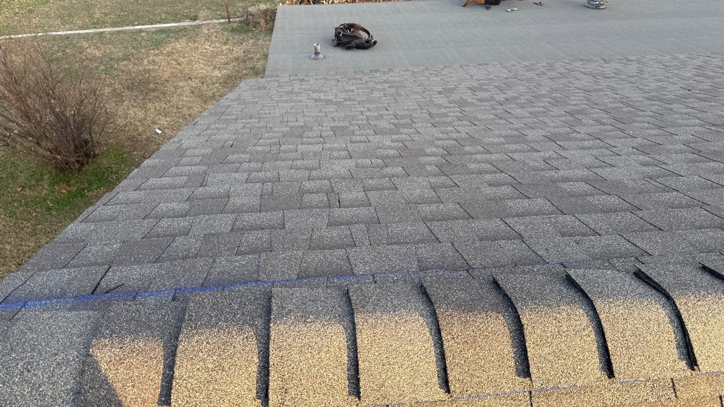 roof replacement in Noble by McCann's Roofing and Construction