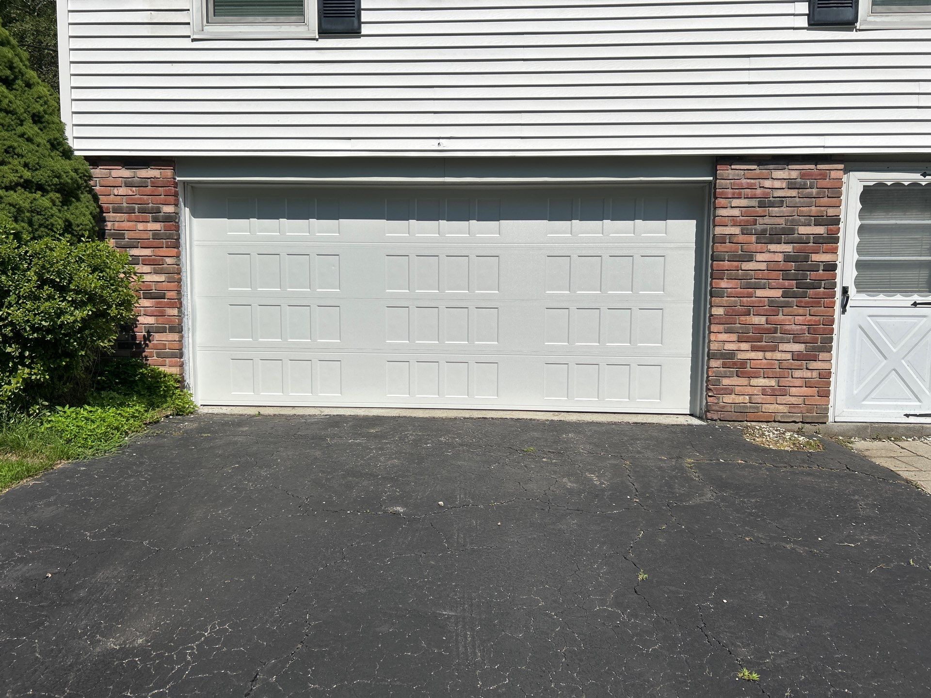 Garage Door Installation Using Amarr Designer Choice Garage Door by DiGiorgi Roofing and Siding Inc