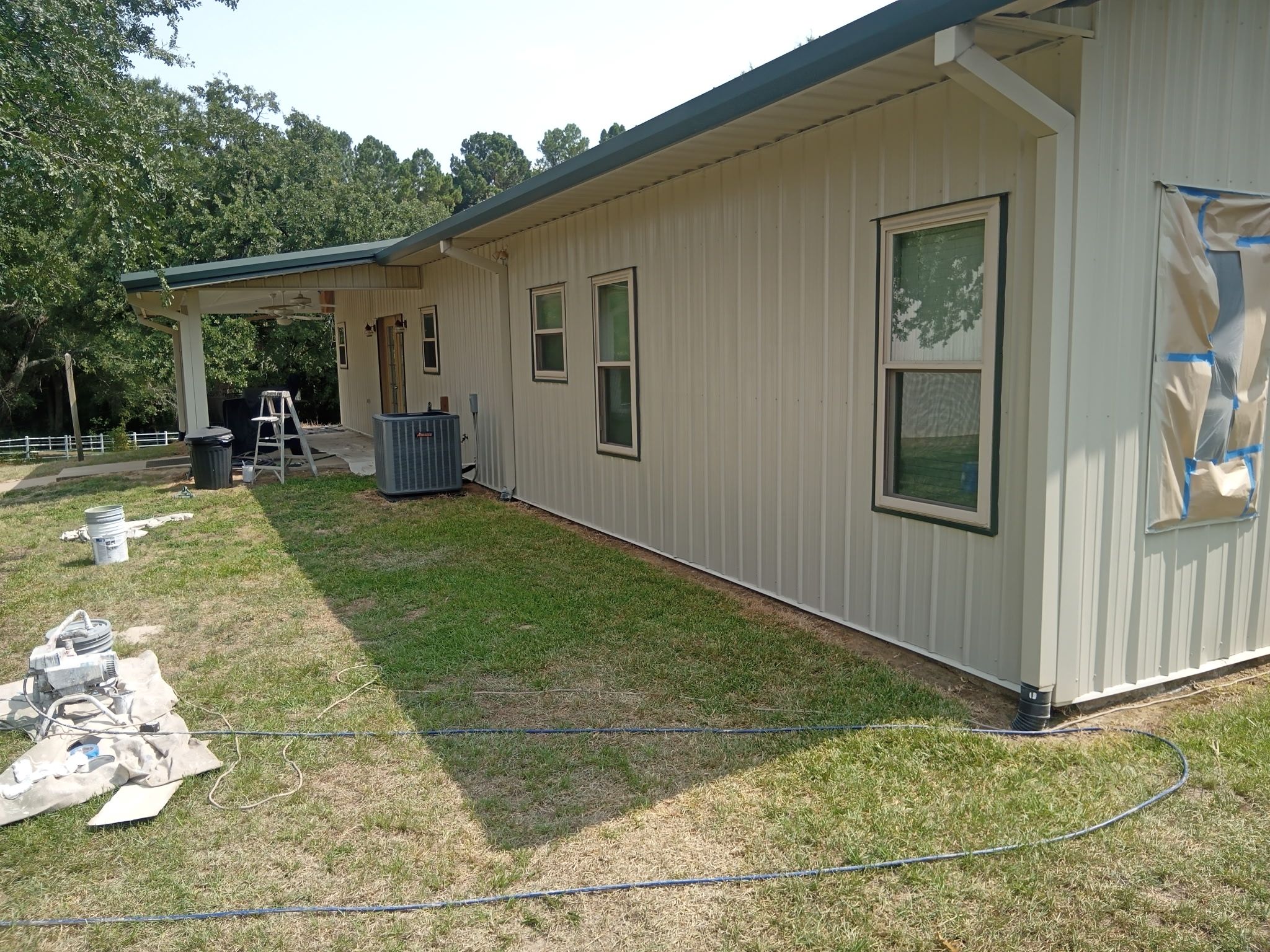 Partial Exterior Paint & Wash in Flint, TX by Quality Coats Painting