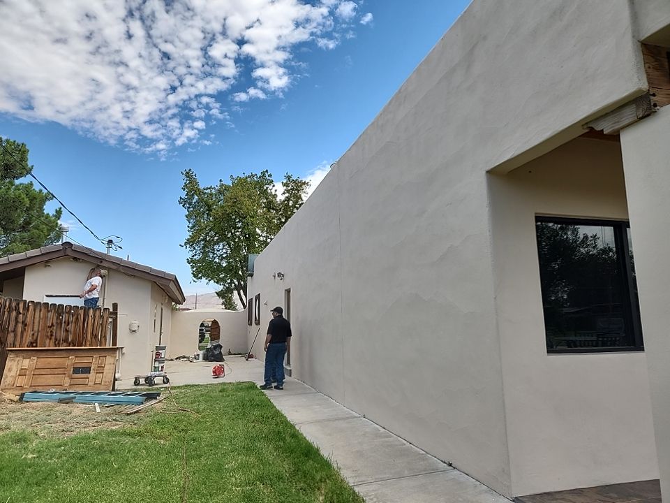 Significant Stucco Damage and Repair by Regal Renovate