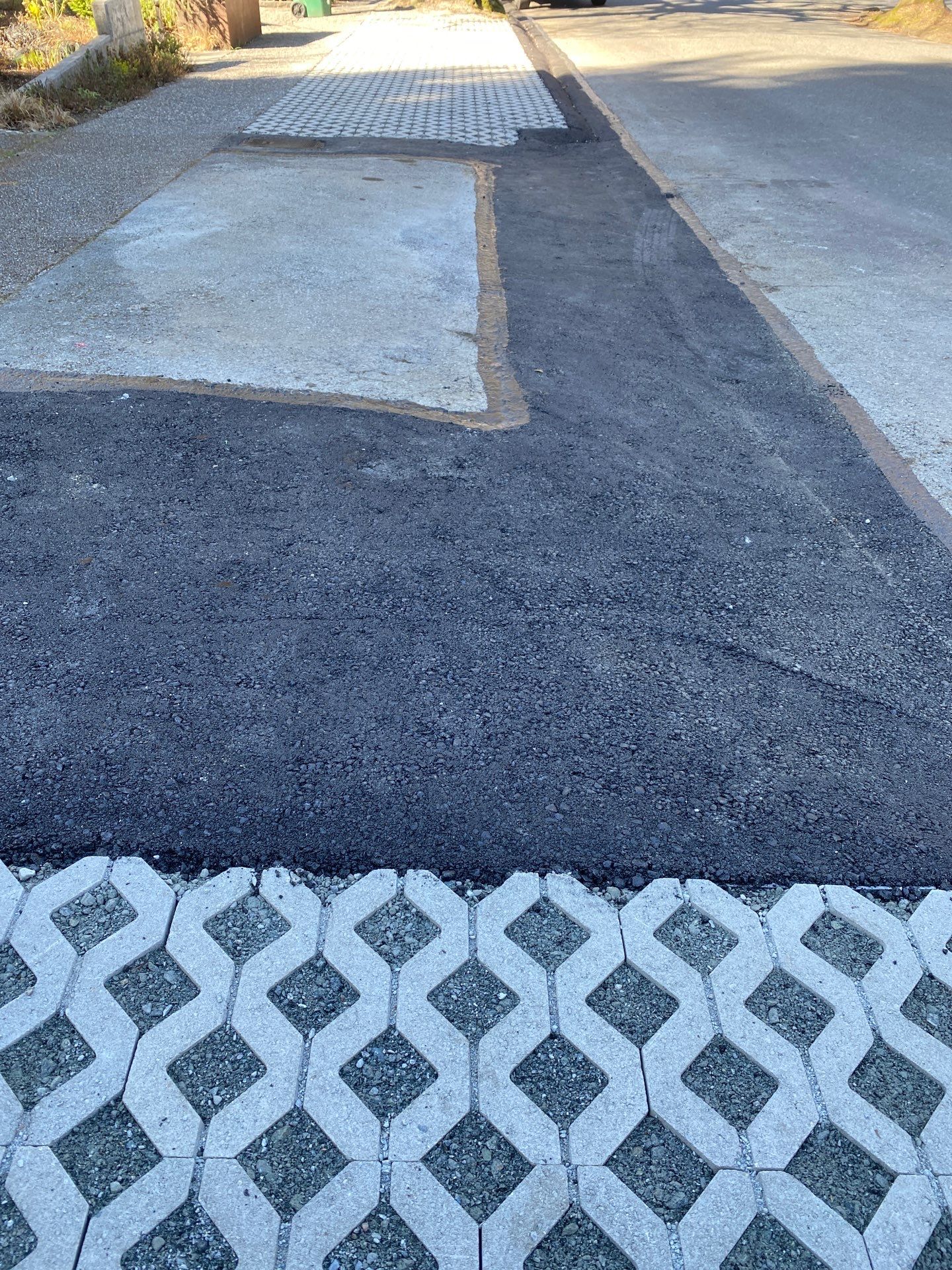 Russell | Turfstone Pavers Driveway  by Jireh Asphalt & Concrete Inc 