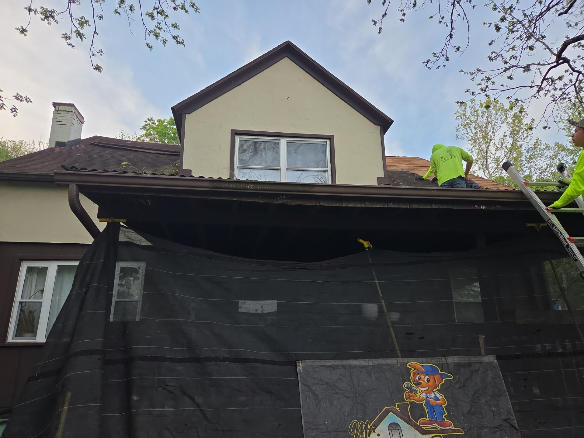 Residential Roofing Installation using Platinum Shield Roofing System from Mr. Roofer by Mr. Roofer