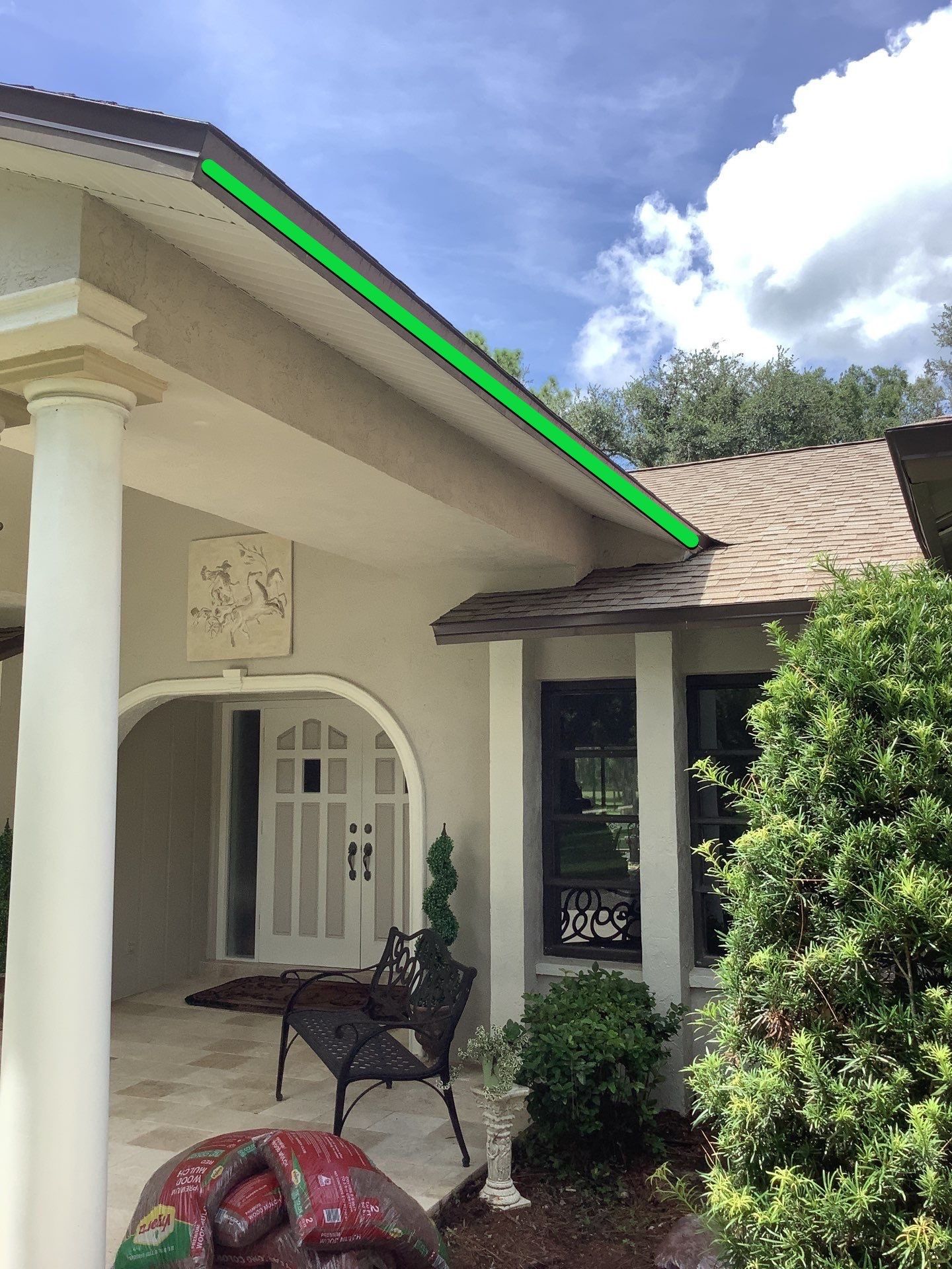Black K-Style Gutters in Alva FL by Gutter Professors