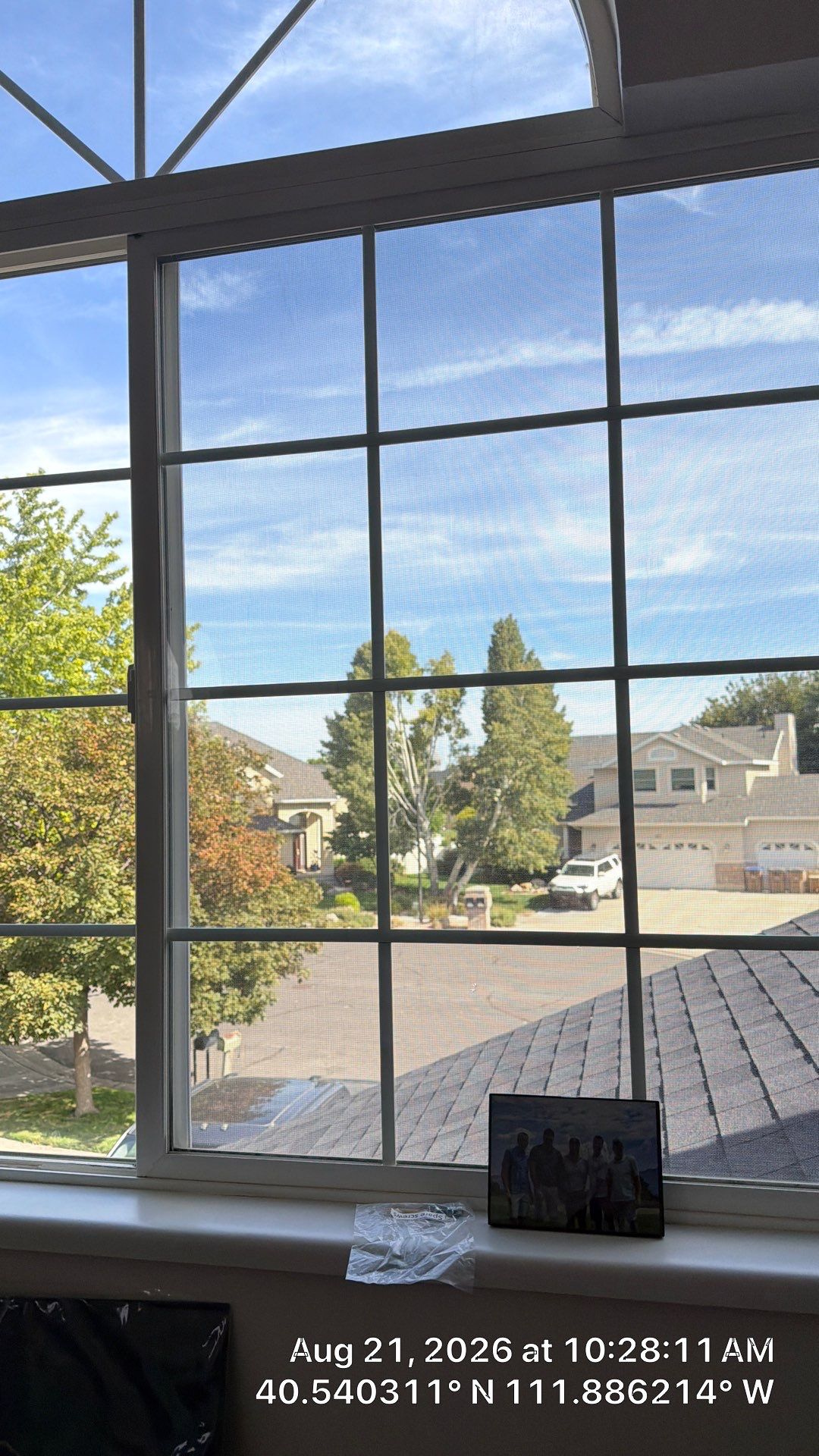 Interior Door Replacement and Arched Window Installation in Draper by CompanyCam Sales Demo