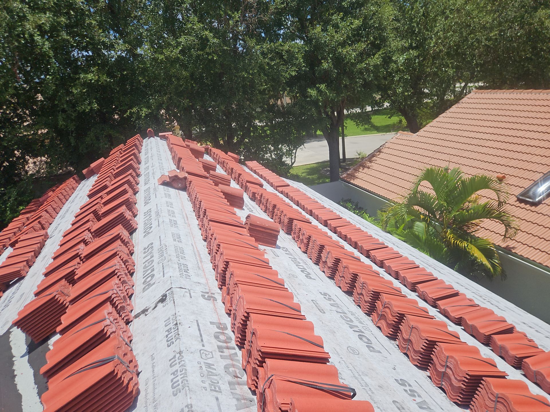 Residential Roofing Installation using WestLake Roofing Tile by BLUES BROTHERS ROOFING