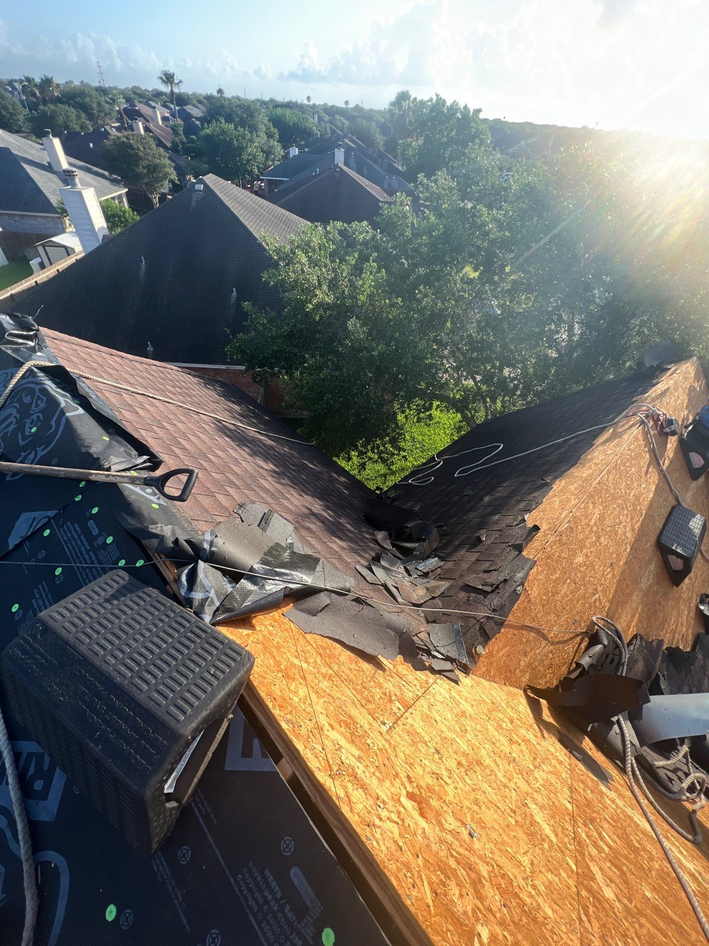 Steep and High...Let's get It! by Bayfront Roofing and Construction
