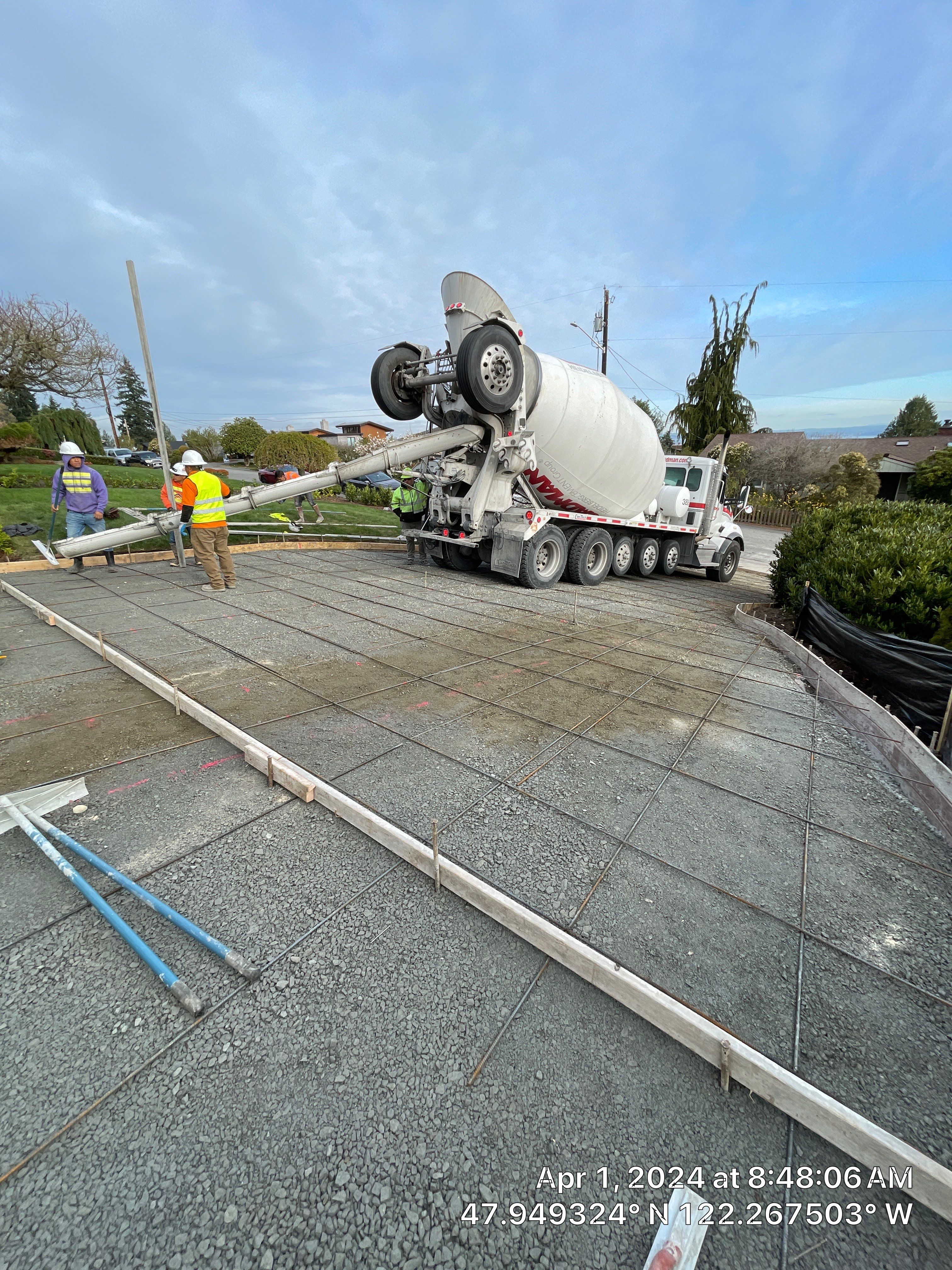 John | Stamped Concrete Driveway Makeover by Jireh Asphalt & Concrete Inc 