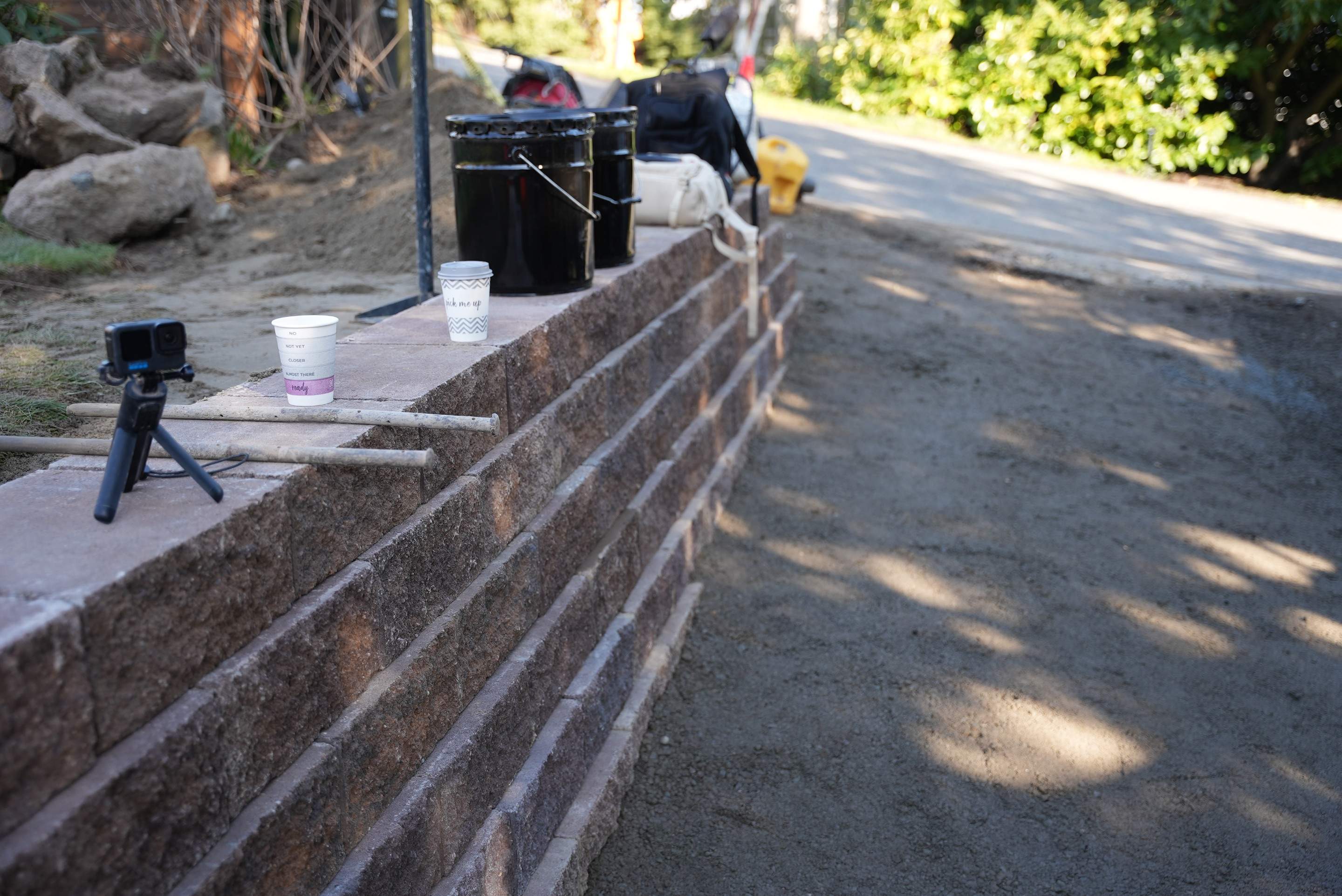 Lorra | Asphalt Driveway Repair & Retaining Wall by Jireh Asphalt & Concrete Inc 